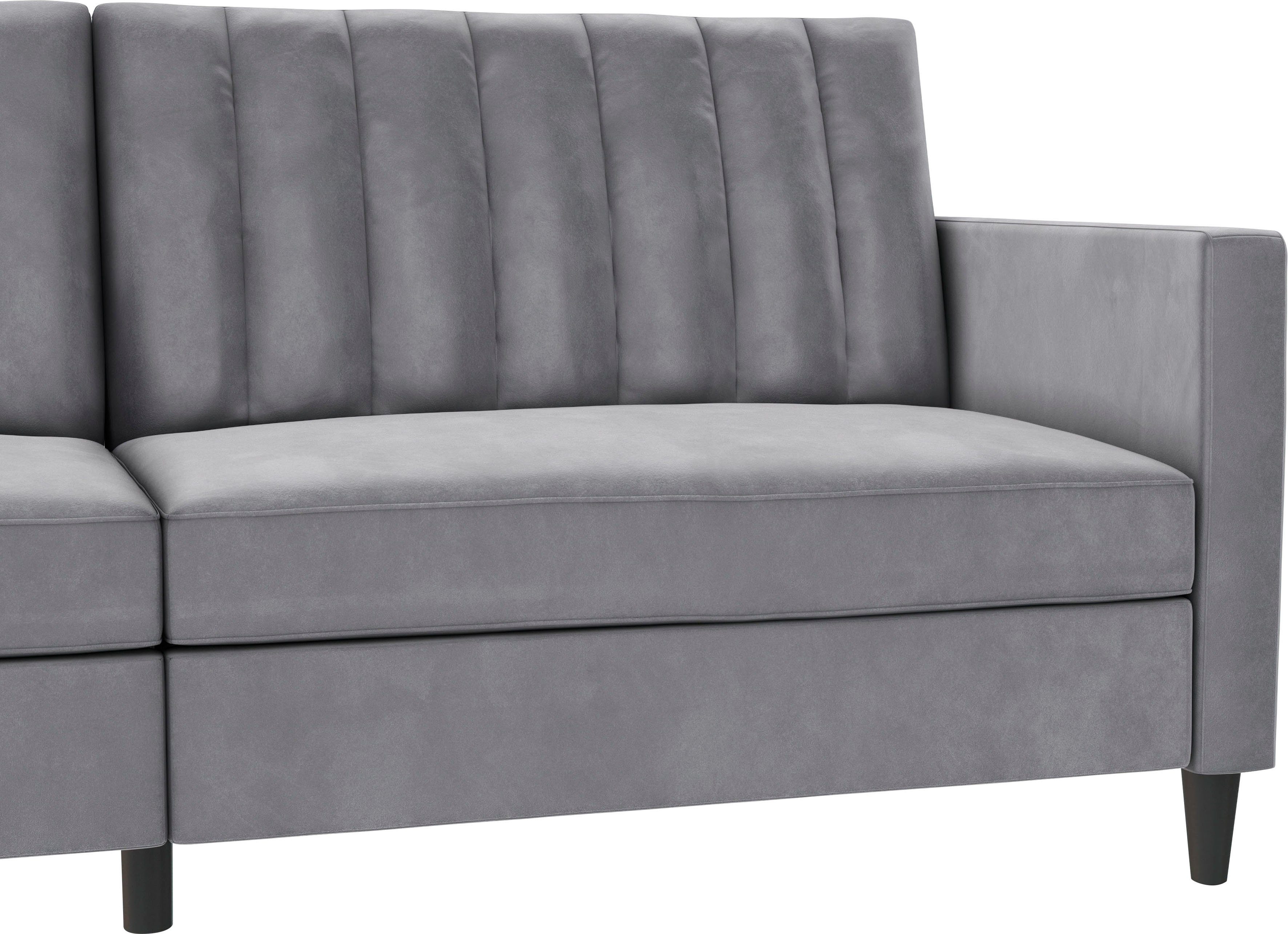 Dorel Home 3-zitsbank Celine Rugleuning 2-delig en 3-voudig verstelbaar, zithoogte 43 cm
