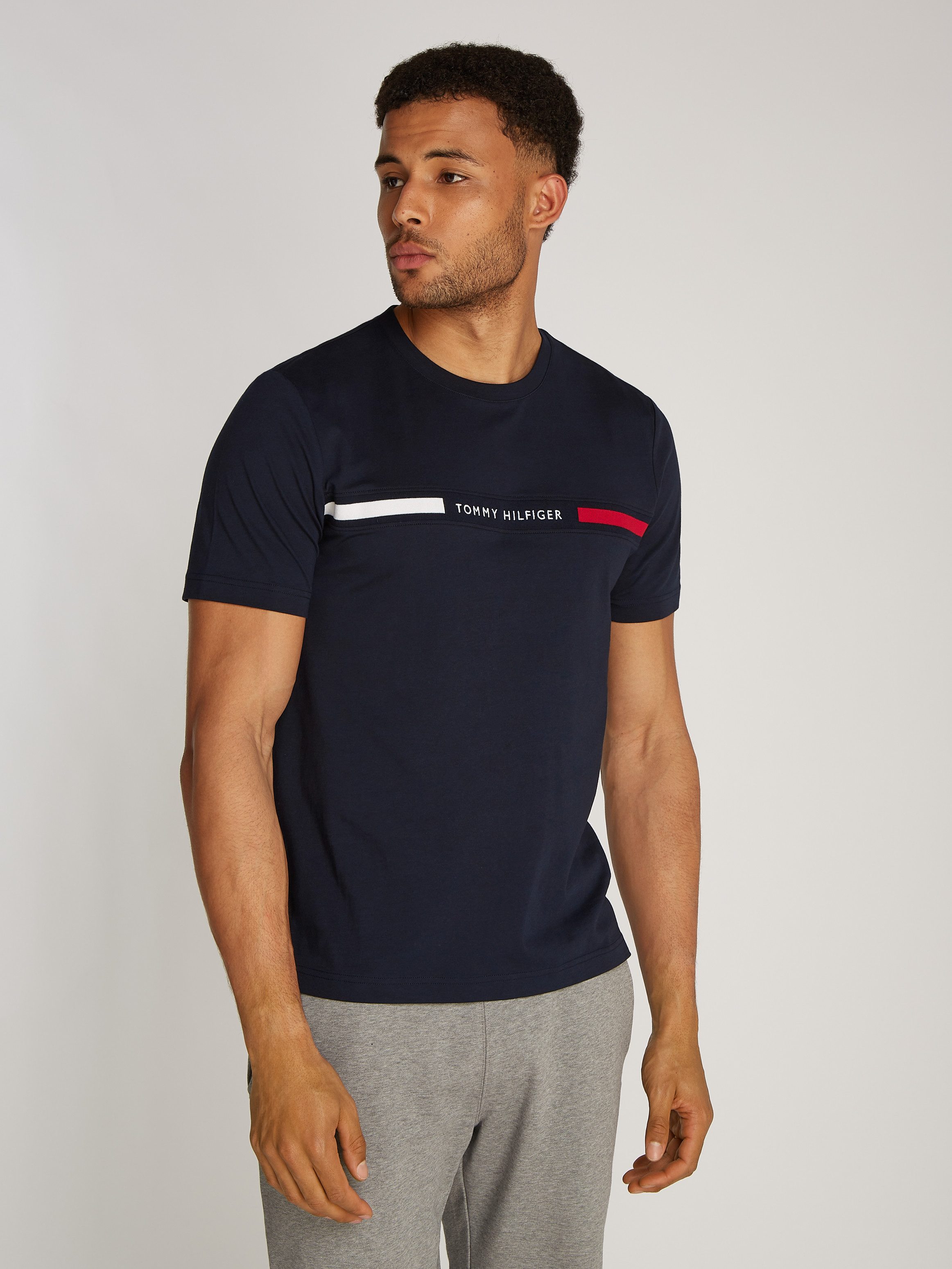 Tommy Hilfiger T-shirt HILFIGER CHEST INSERT TEE