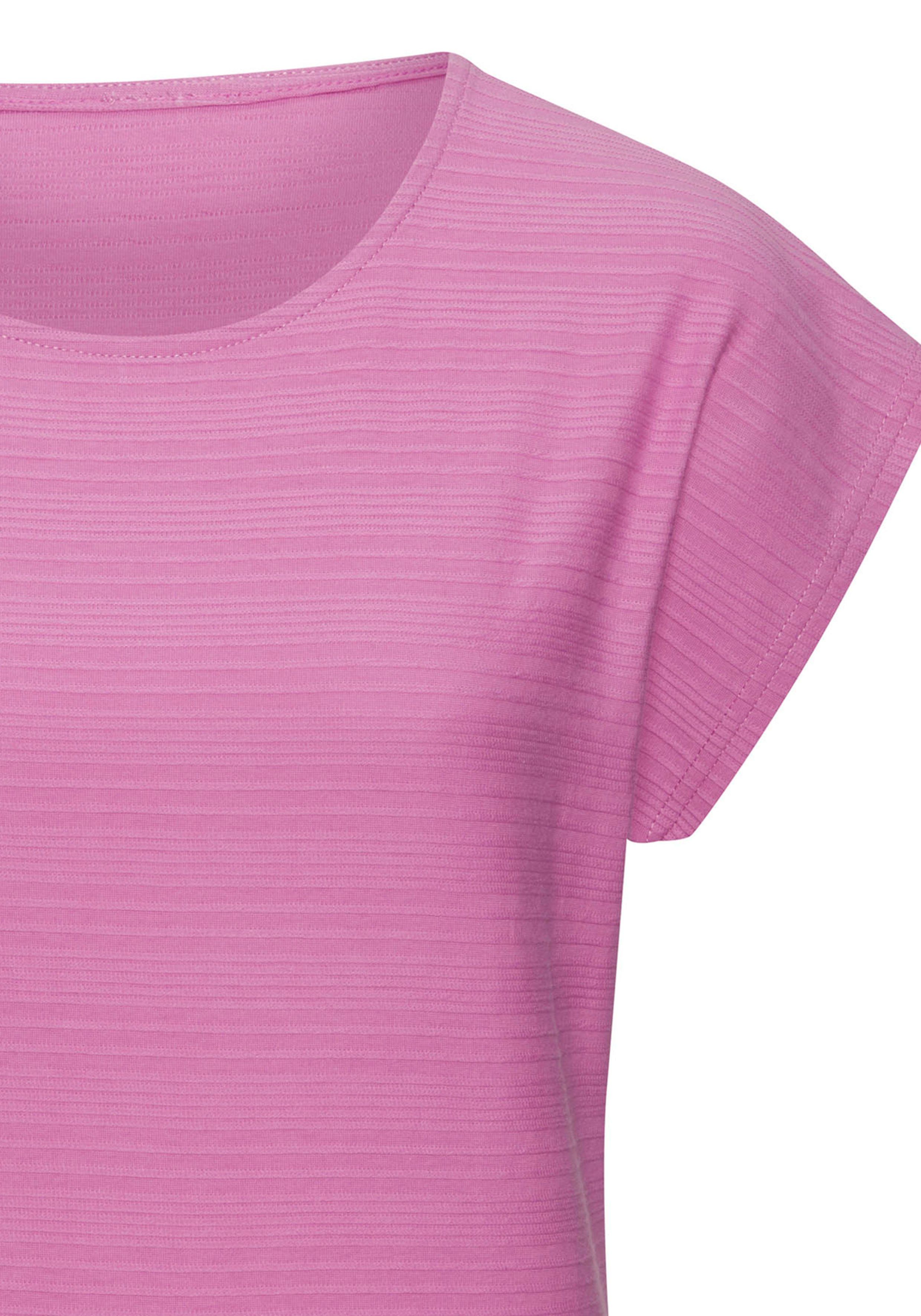 Vivance T-shirt Met modieuze streepstructuur in een zachte katoenkwaliteit (set)