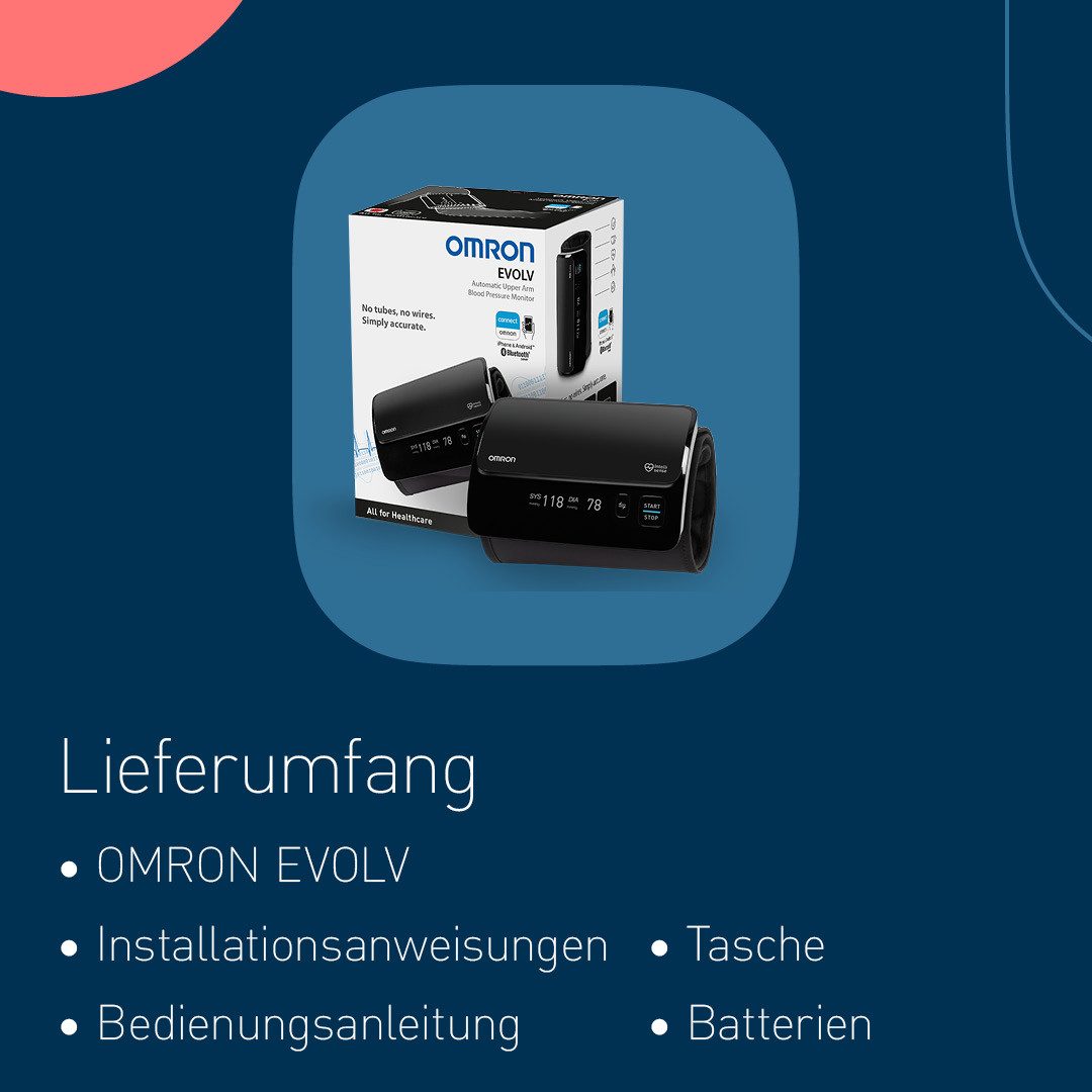 Omron Bovenarm-bloeddrukmeter EVOLV (HEM-7600T-E)