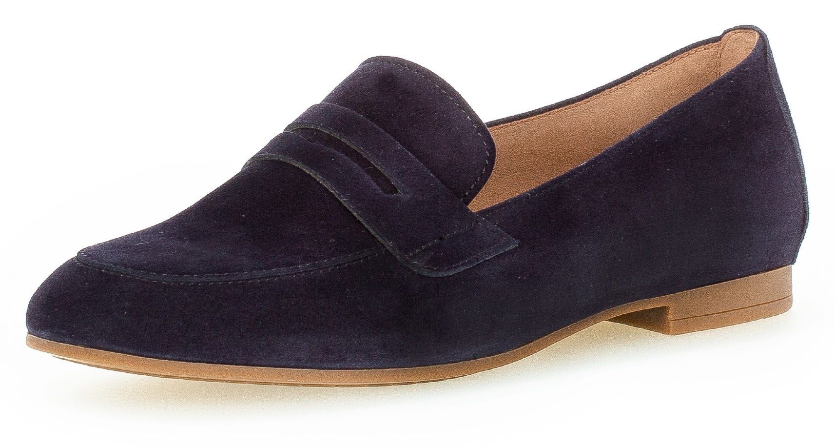 Gabor Loafers Slipper, business schoen met subtiele blokhak