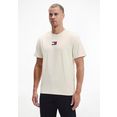 tommy jeans t-shirt tjm tommy badge tee beige