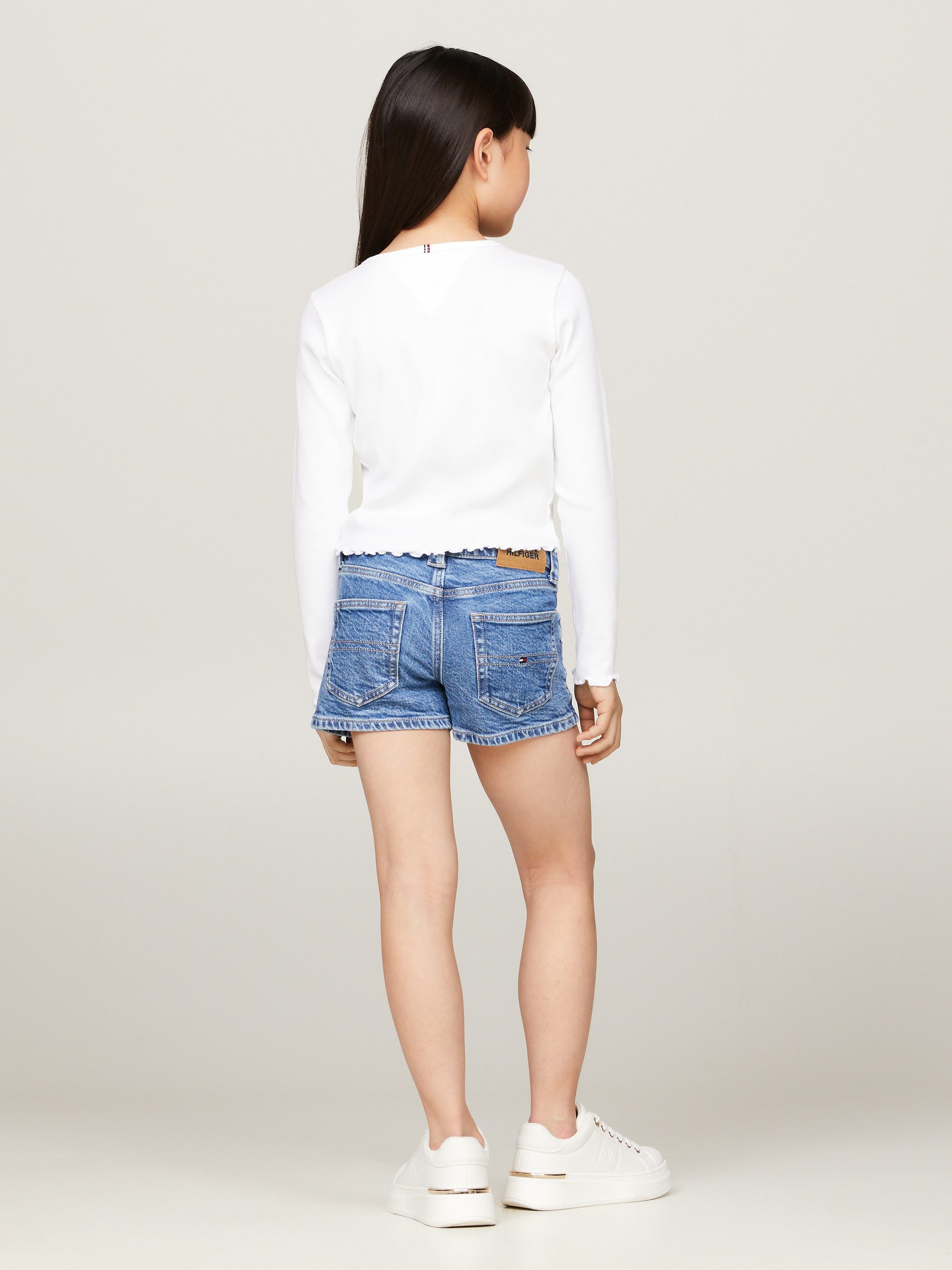 Tommy Hilfiger Shirt met lange mouwen ESSENTIAL RIB TOP L/S