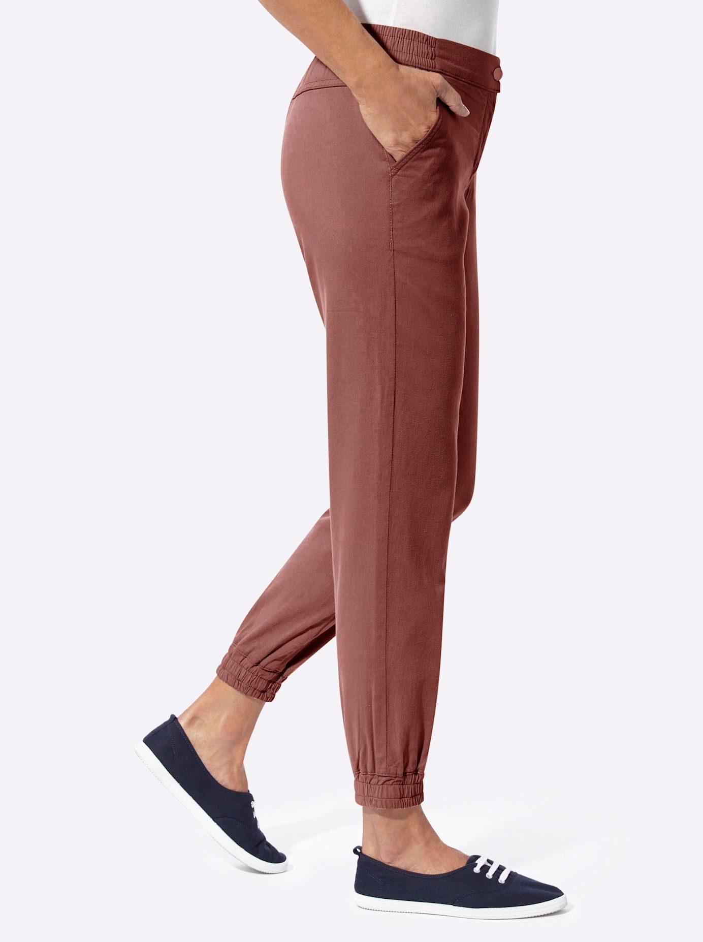 Classic Basics Geweven broek