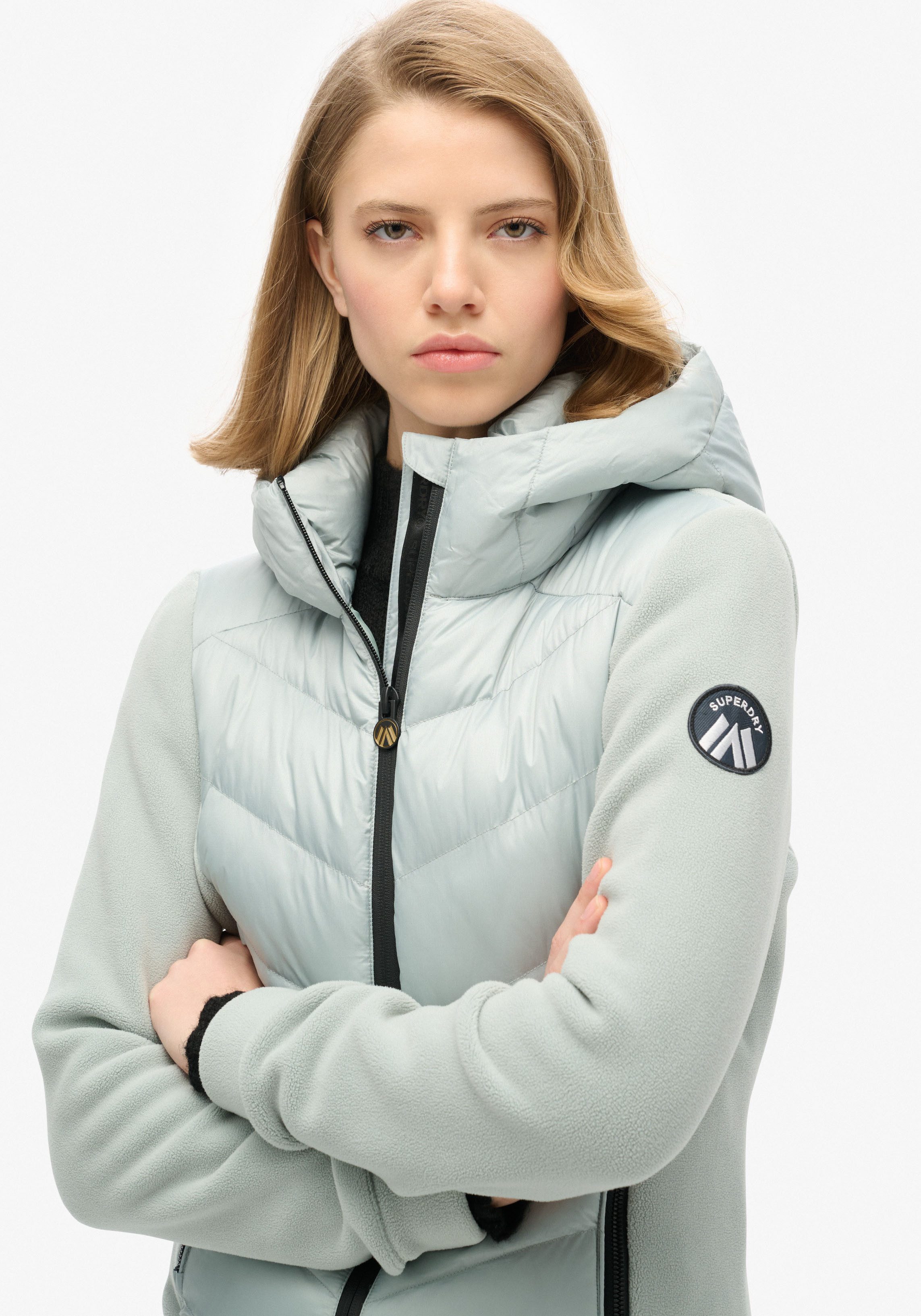 Superdry Fleecejack HOODED STORM FLEECE JKT