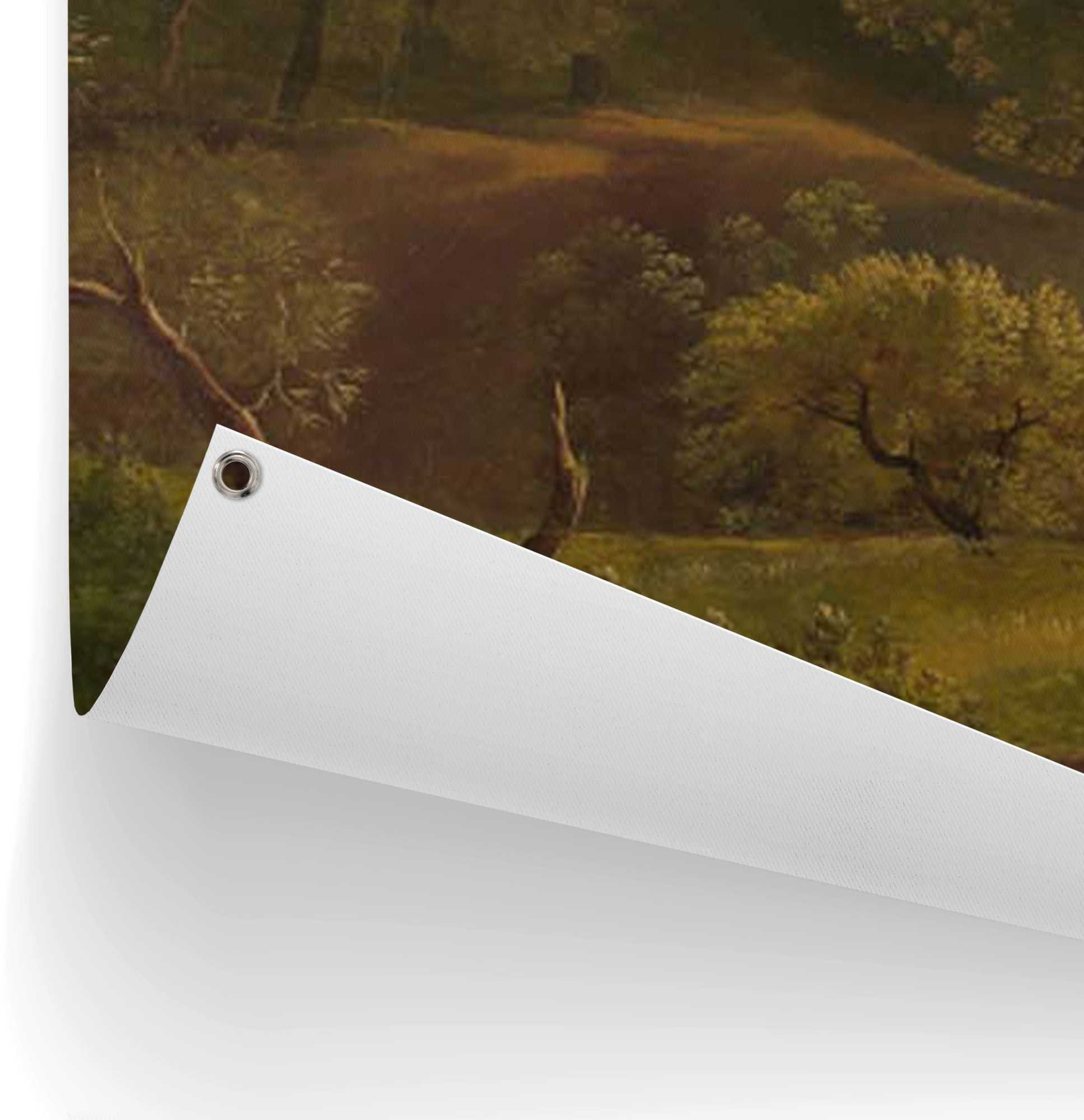 Reinders! Poster Italiaans landschap lichte en waterdichte tuinposter voor buiten