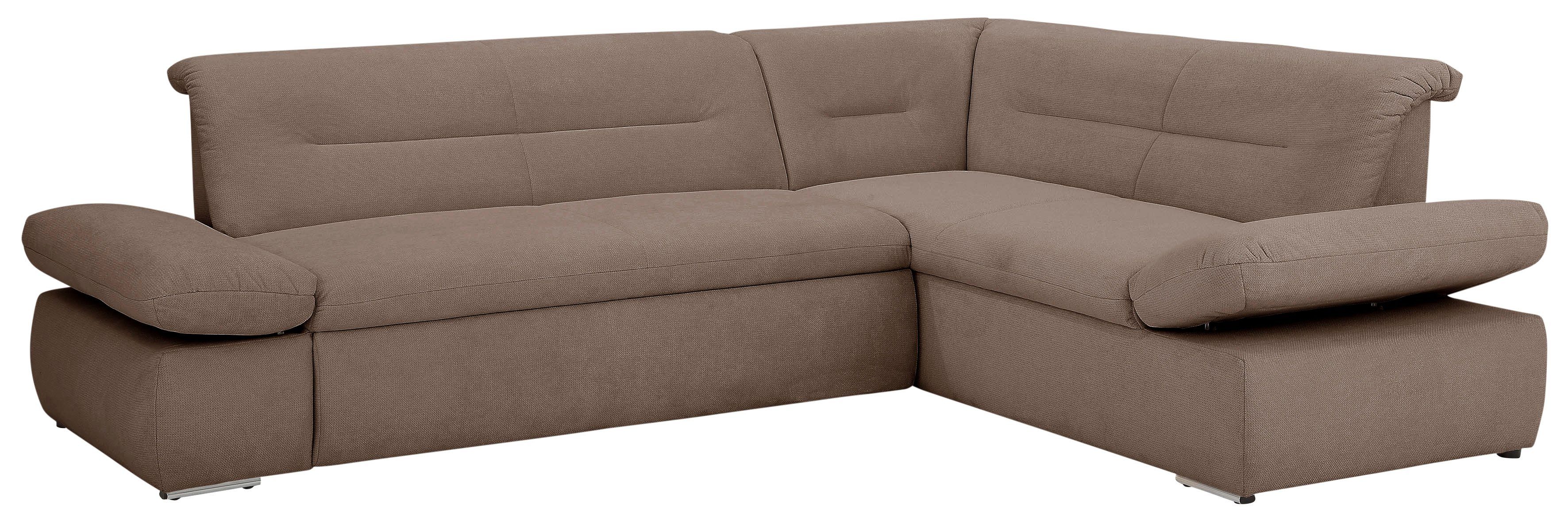INOSIGN Hoekbank Avesa L-vorm Naar keuze met arm- en slaapfunctie, bxdxh: 275x211x80 cm