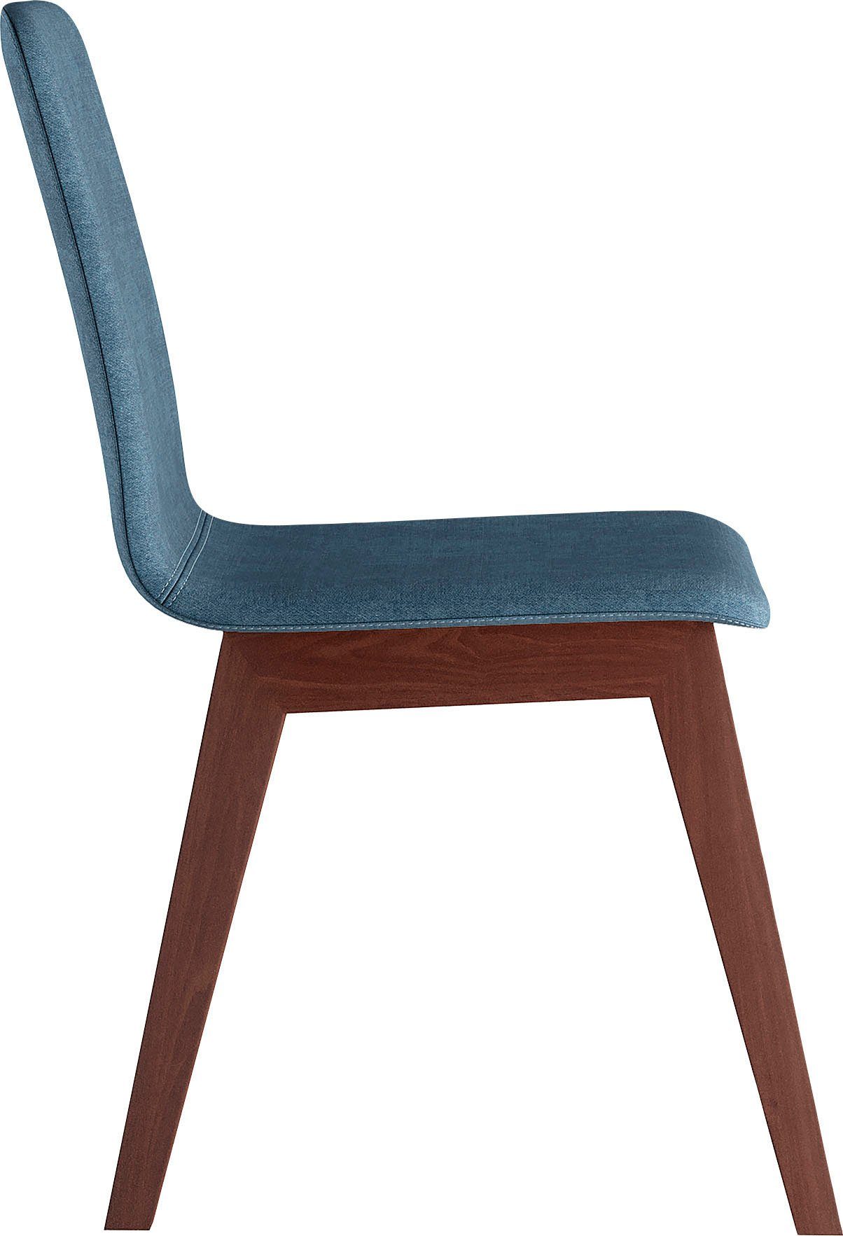 INOSIGN Stoel Sandy met verschillende stoelpootkleuren en kleurvarianten, zithoogte 47 cm (2 stuks)