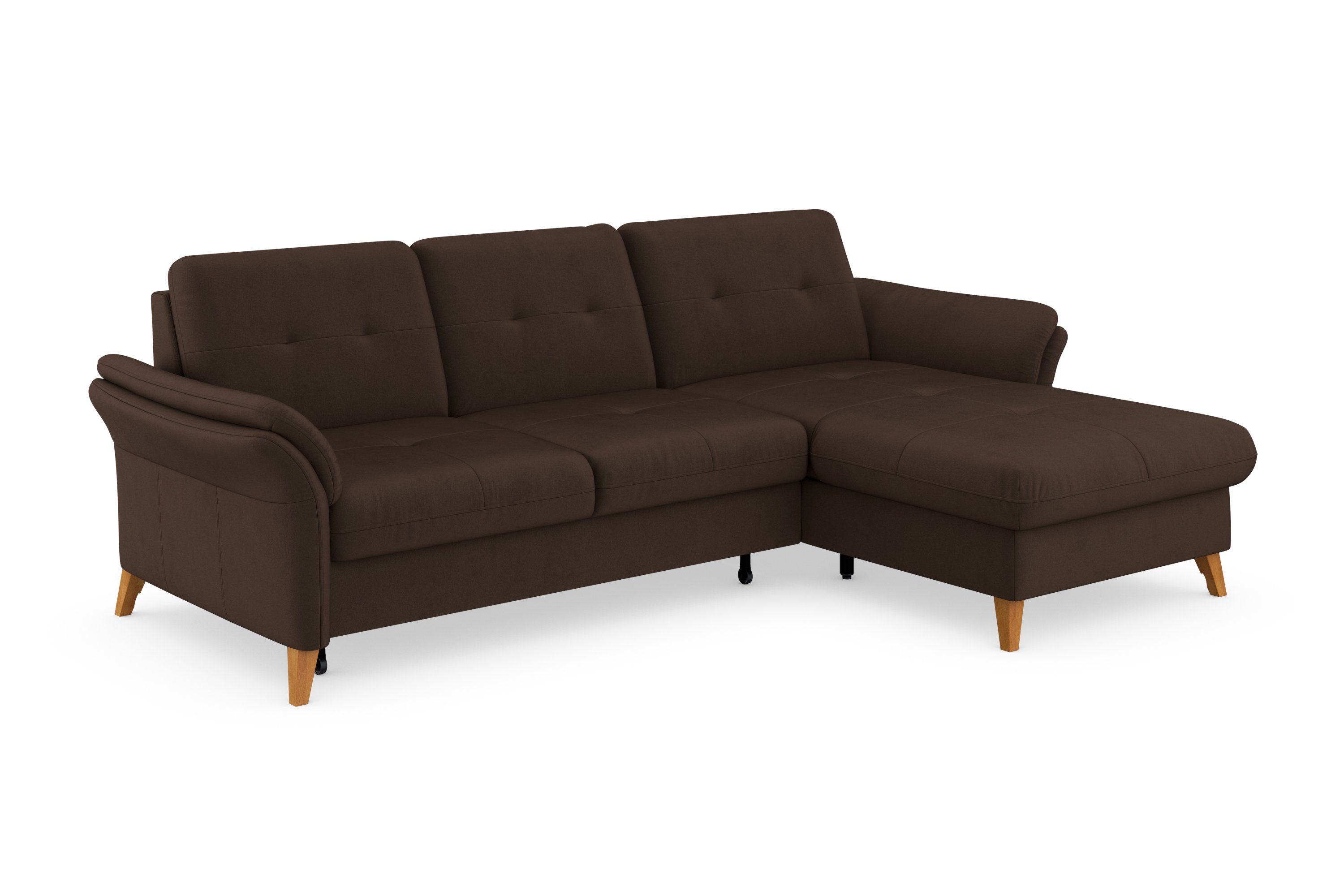 sit&more Hoekbank Göteborg Zitdiepteverstelling en binnenvering, naar keuze met slaapfunctie