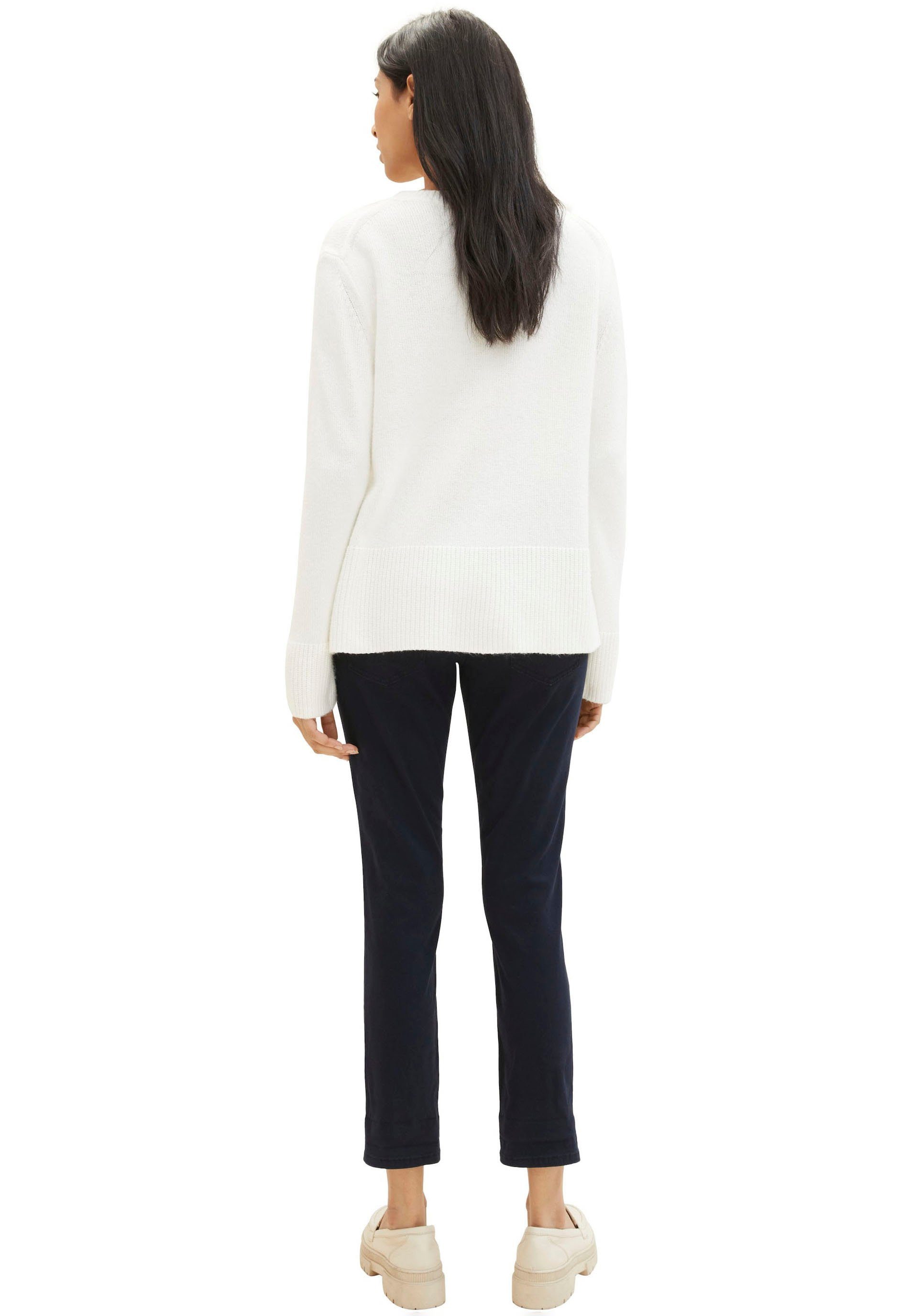 Tom Tailor 7/8 broek met strikband aan de boord