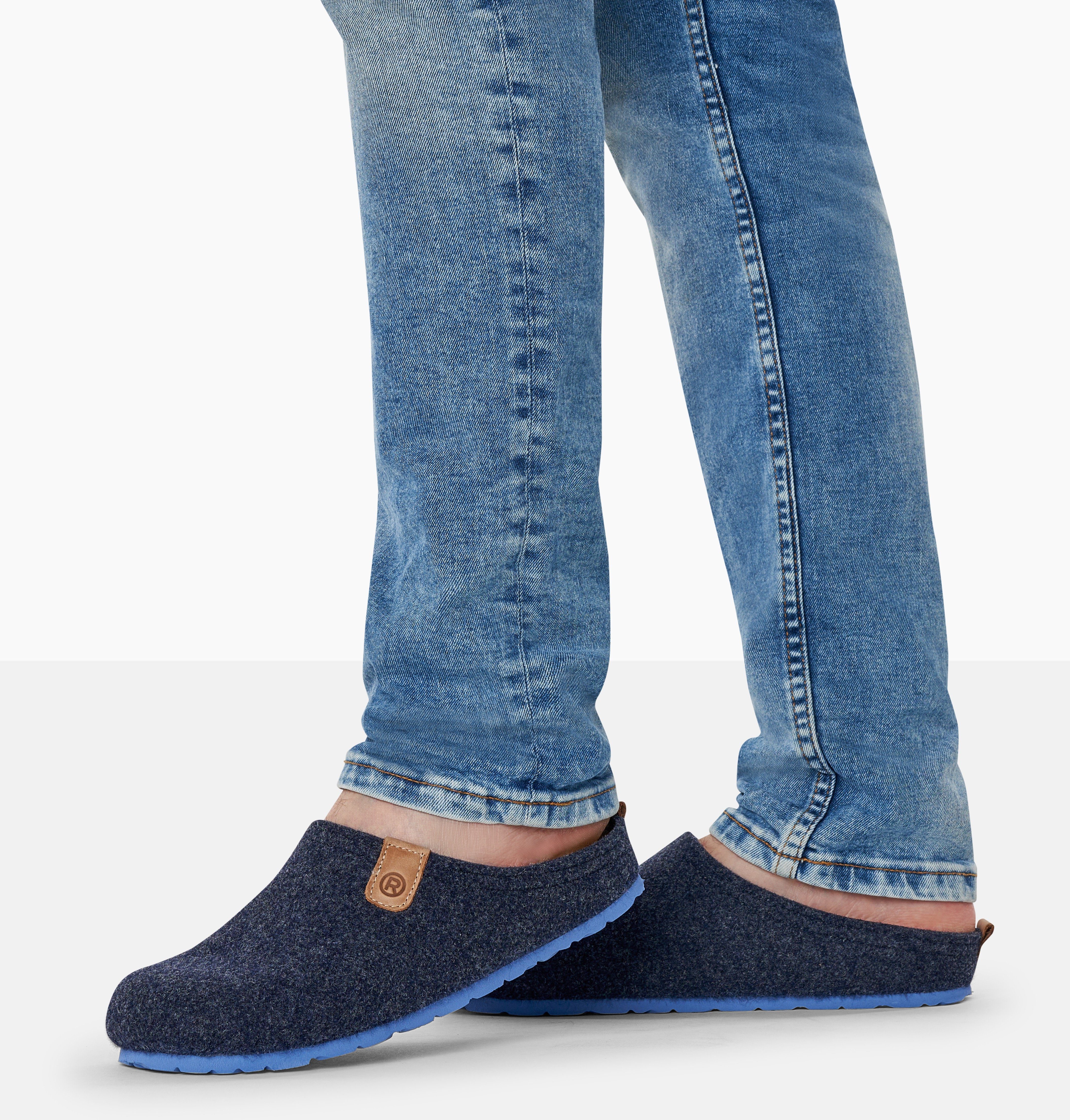 Rohde Pantoffels NAPOLI-H klomp, pantoffel, homeslipper met uitneembare binnenzool
