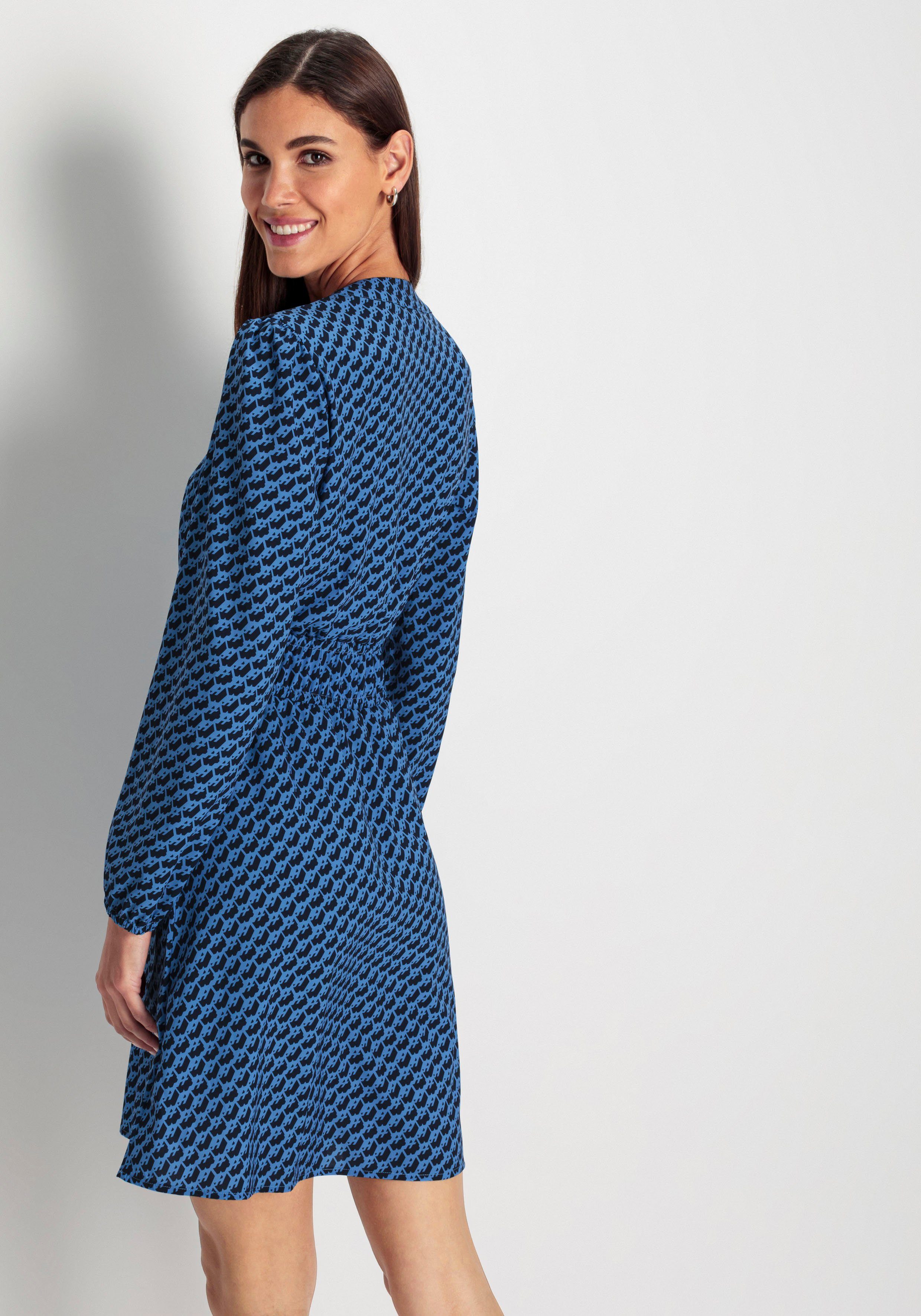 HECHTER PARIS Midi-jurk met elegante all-over print