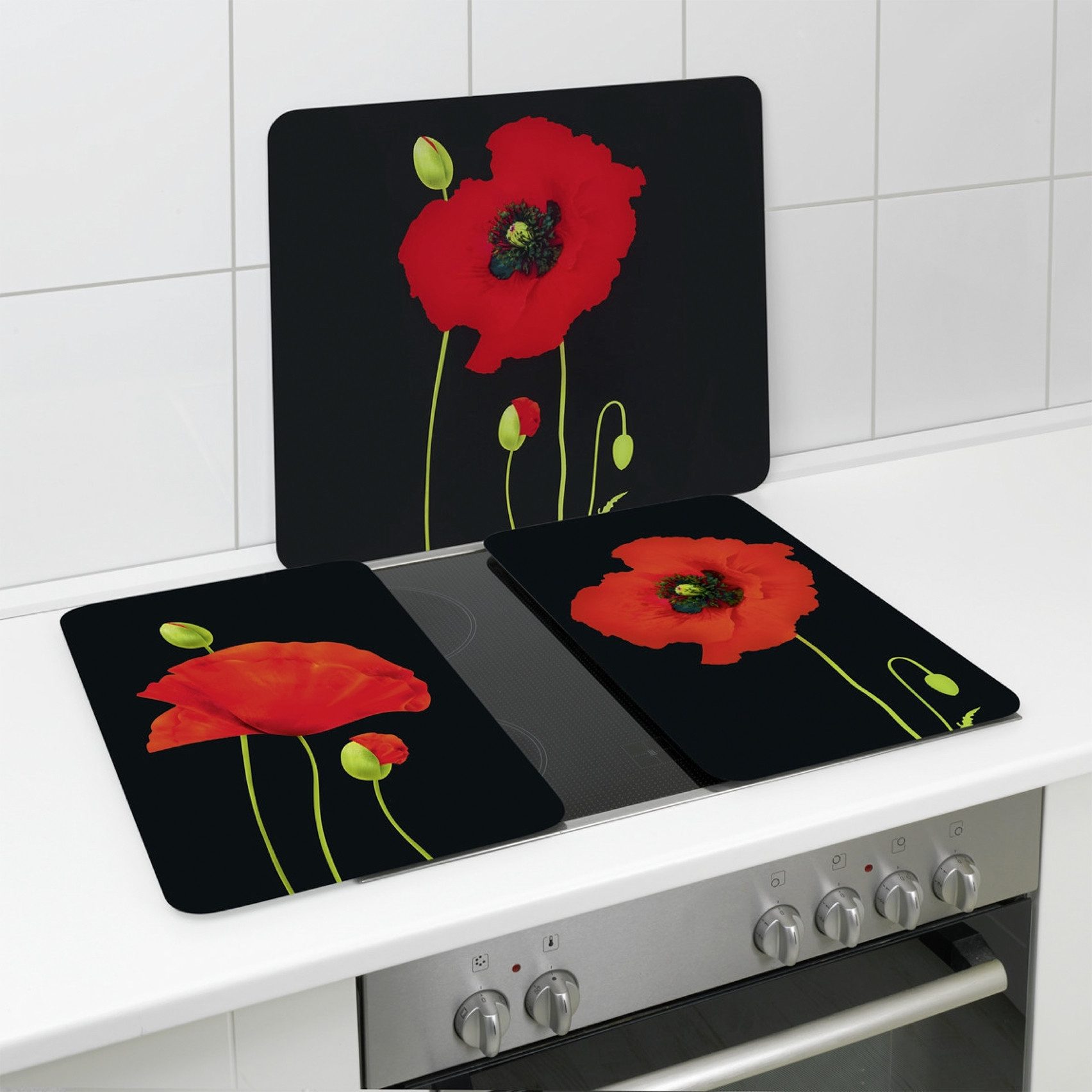 Maximex Kookplaatdeksel Multi Model Klaproos