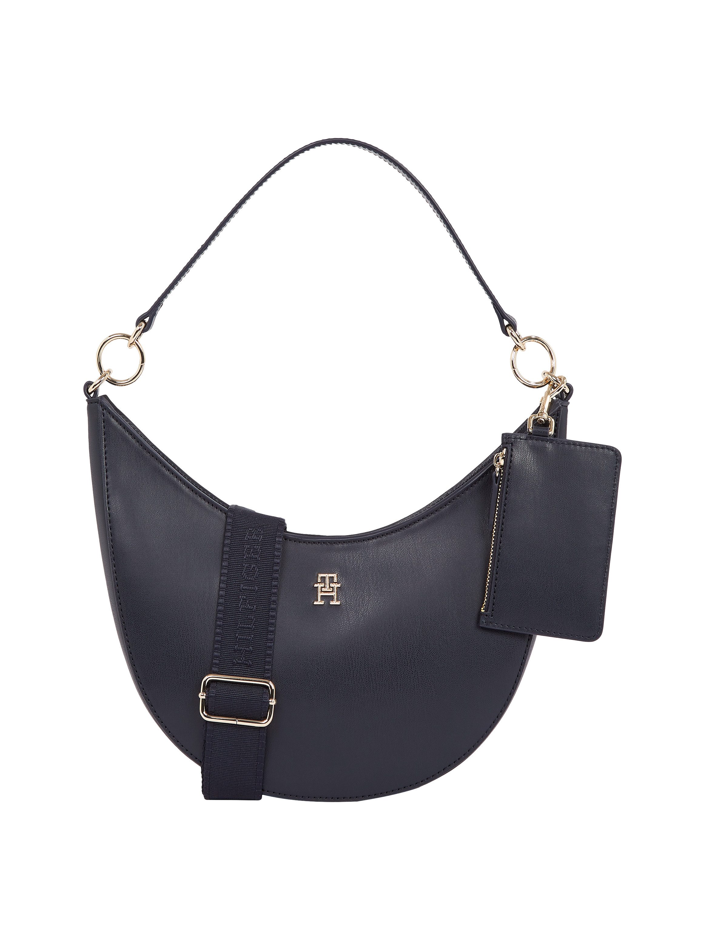 Tommy Hilfiger Tas Women TH MONOTYPE CONV. SHOULDER BAG Other Handbags (3-delig, Met afneembare kaarthouder & schouderriem)