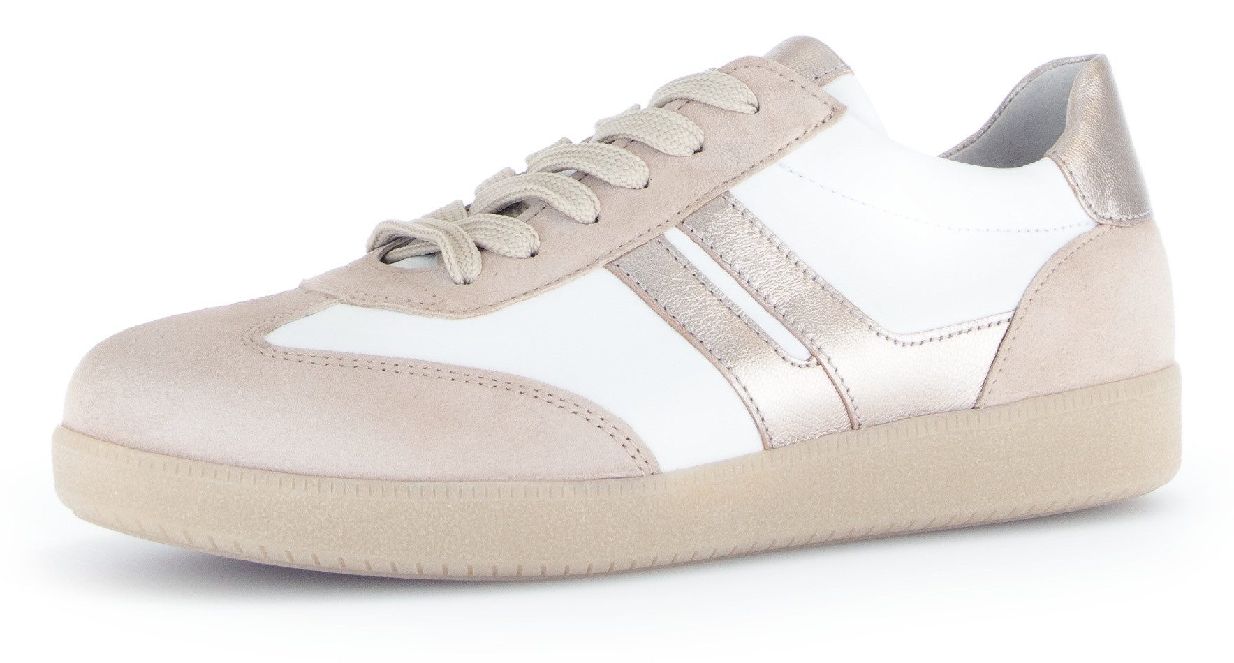 Gabor Plateausneakers vrijetijdsschoen, lage schoen, veterschoen met gepolsterde schacht