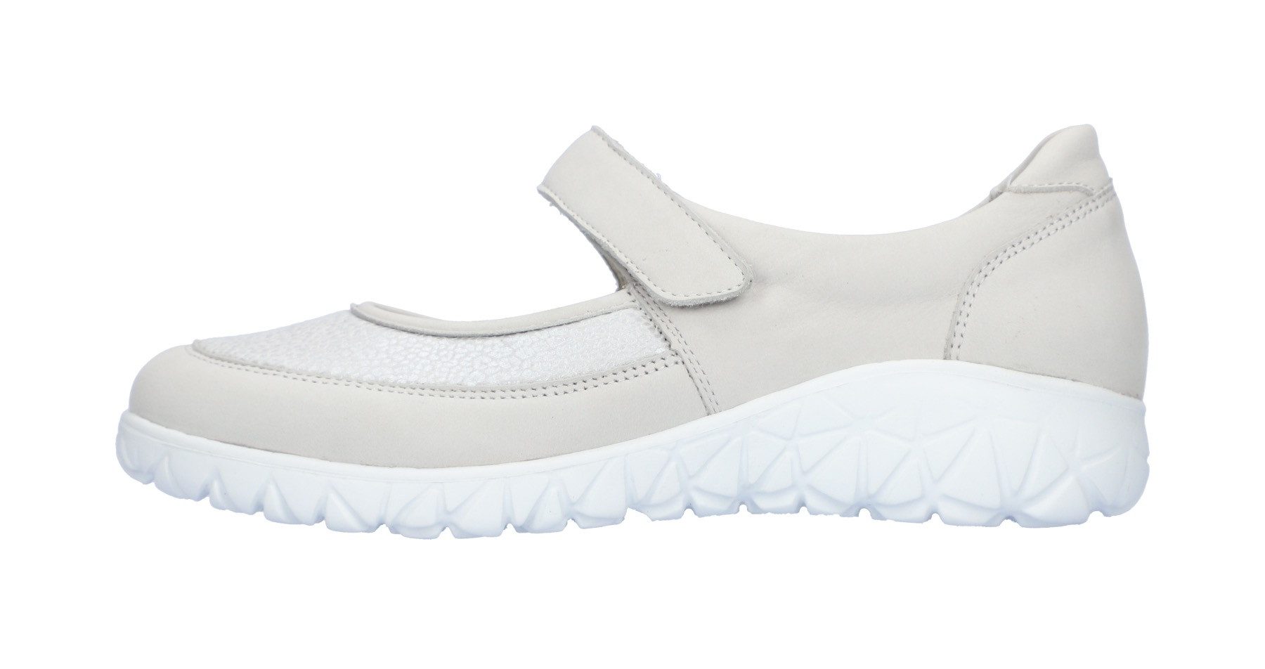 Waldläufer Ballerina's met riempje Havy , comfortabele schoen, orthotritt-functie, voor hallux valgus, breedte h