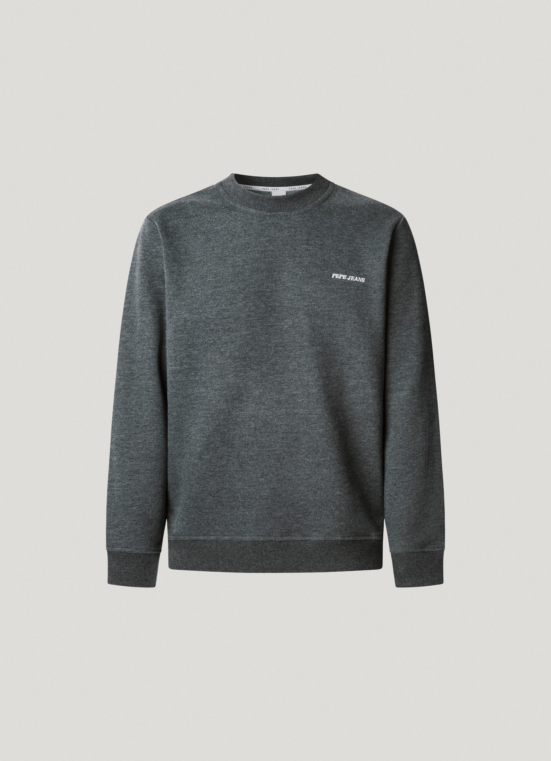 Pepe Jeans Sweatshirt DAMIAN CREW met tekstdetail op de rug