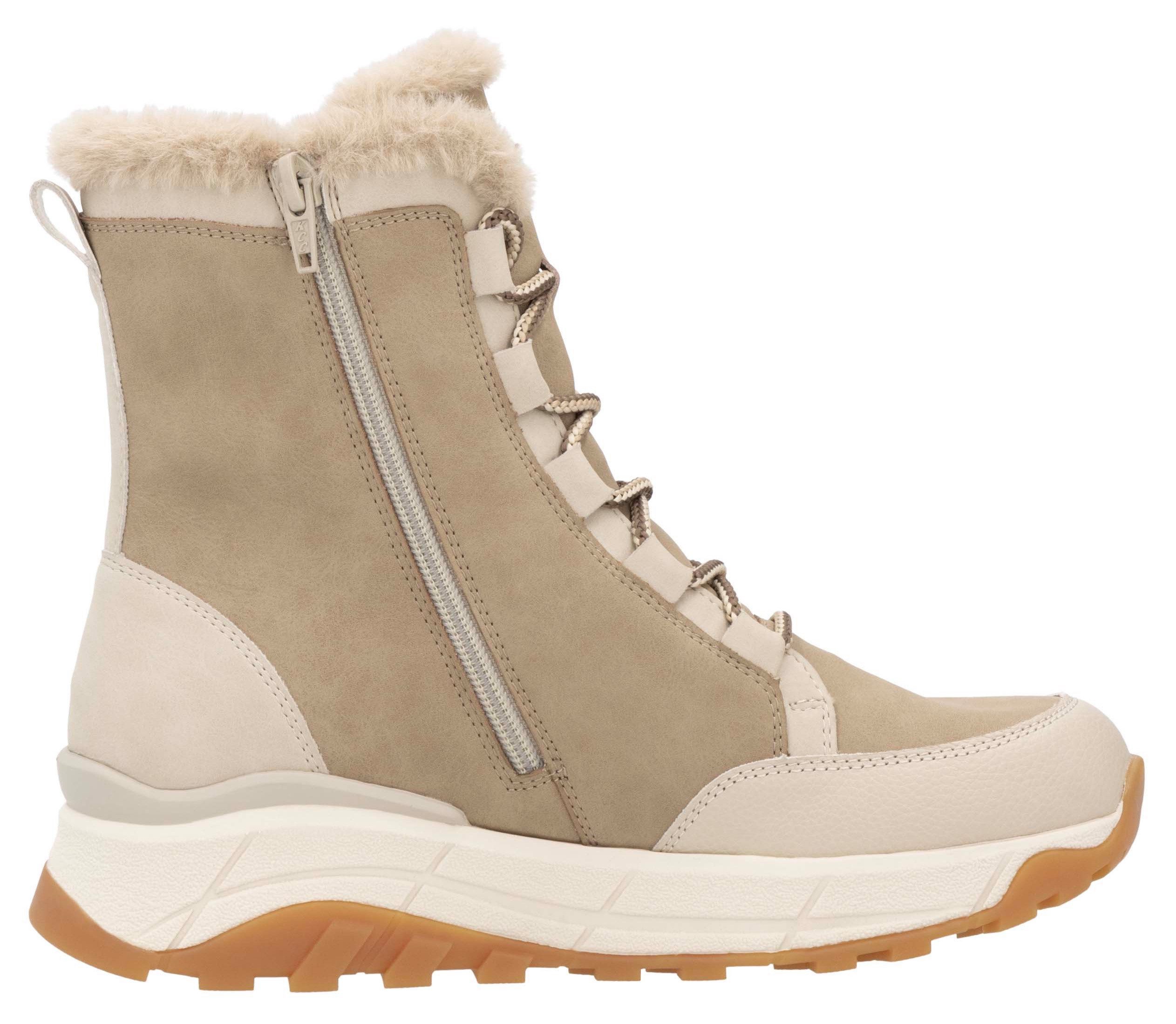 RIEKER Sport Winterlaarzen ankle boot, profile sole, with tex membrane for winter