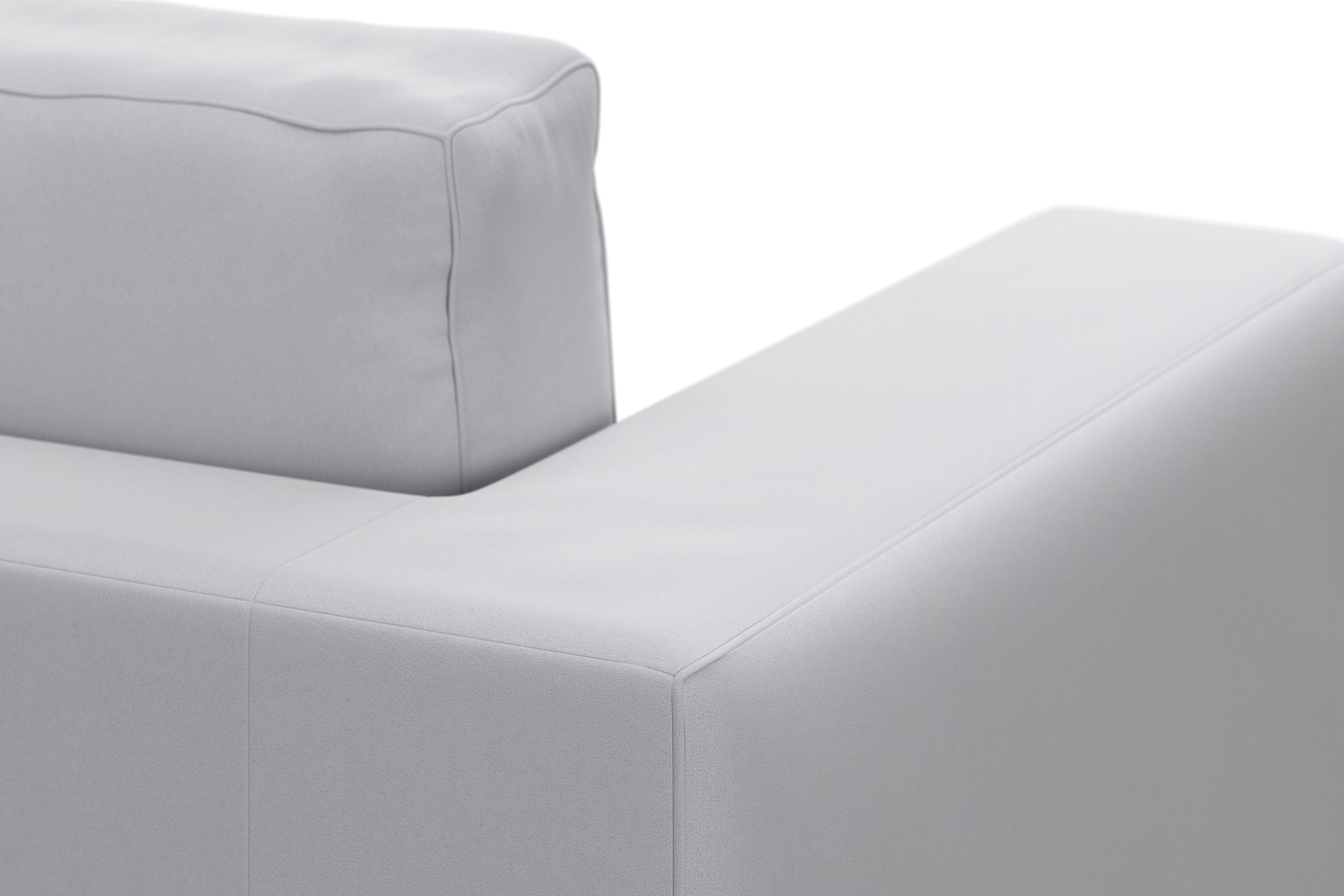 DOMO collection Hoekbank Modica compact en elegant, breedte 244, L-vorm