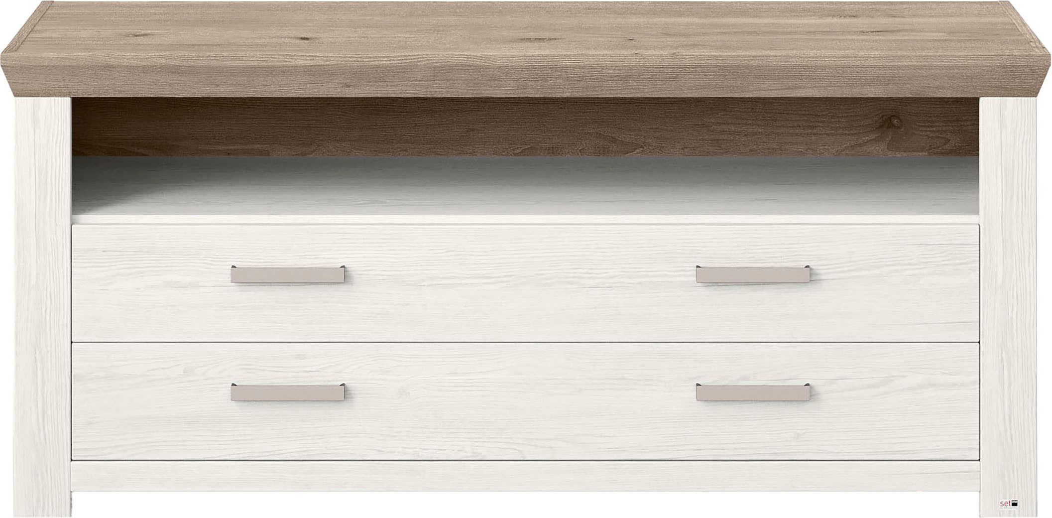 set one by Musterring Tv-meubel York Type 32, met 4 laden, verlichting optioneel, breedte 140 cm