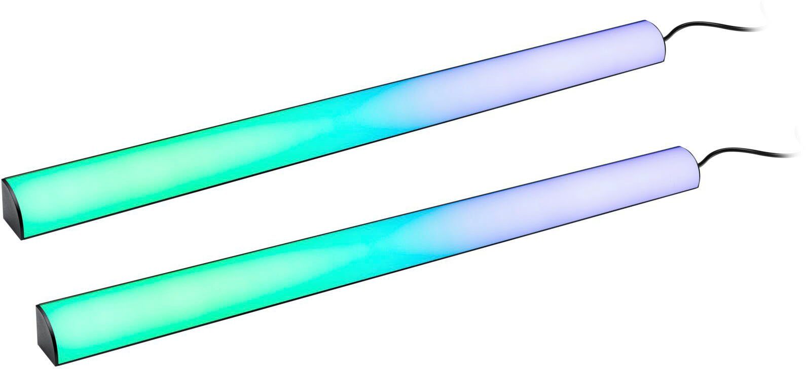 Paulmann Led-strepen EntertainLED Lightbar Dynamic Rainbow RGB 30x30mm 2x1W 2x48lm (1 stuk)