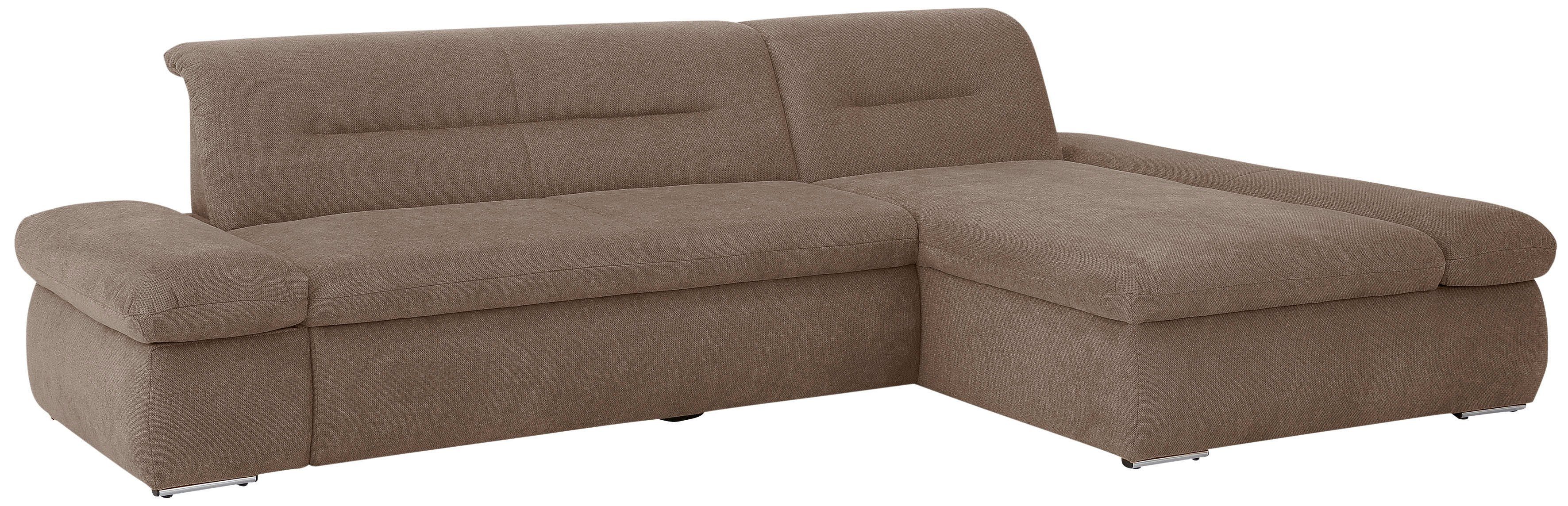 INOSIGN Hoekbank Avesa L-vorm Naar keuze met armleuningverstelling en slaapfunctie, bxdxh: 300x172x80cm