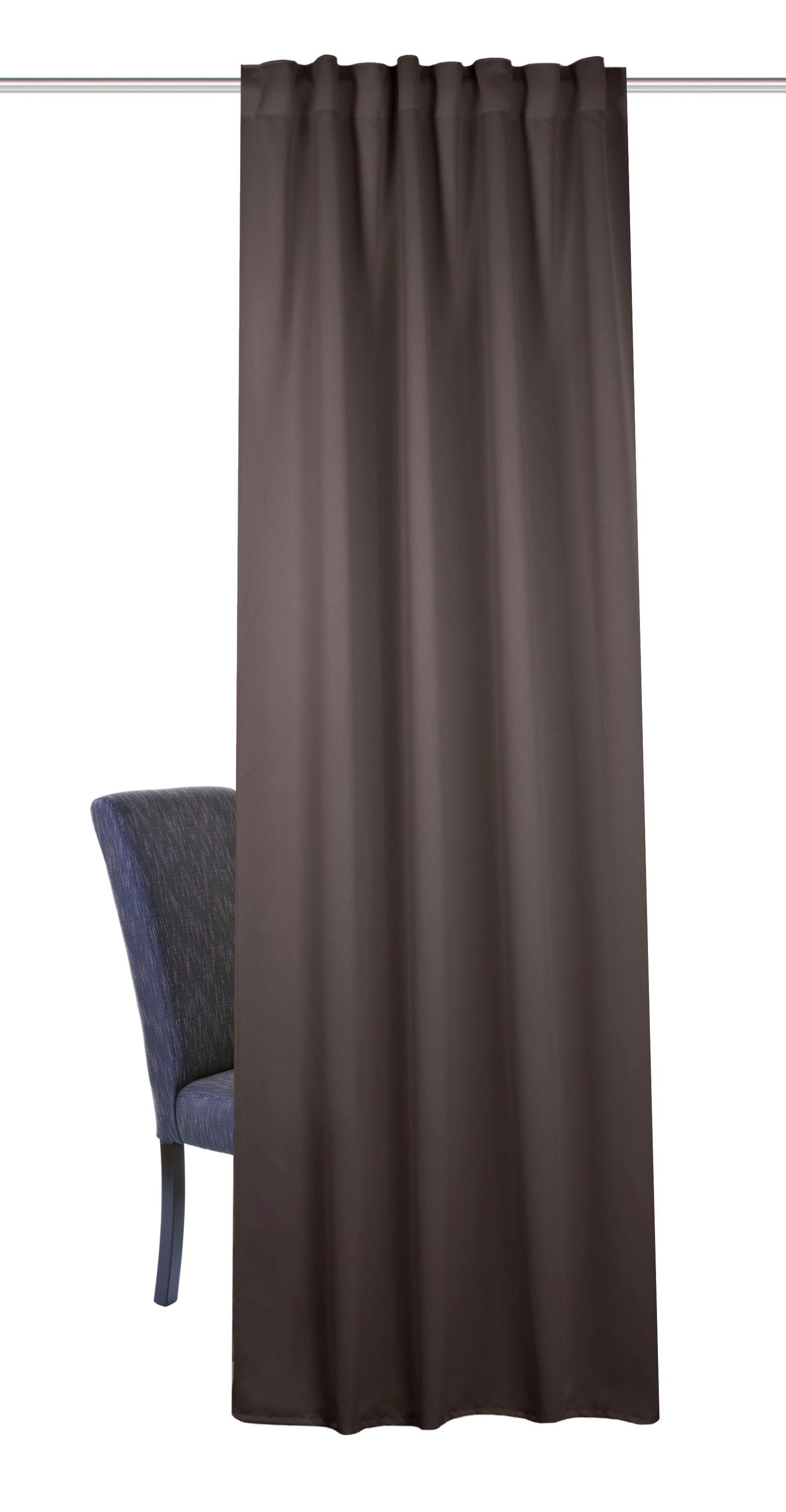 Home Basics Gordijn Blacky Kombibandschal BLACKY uni (1 stuk)