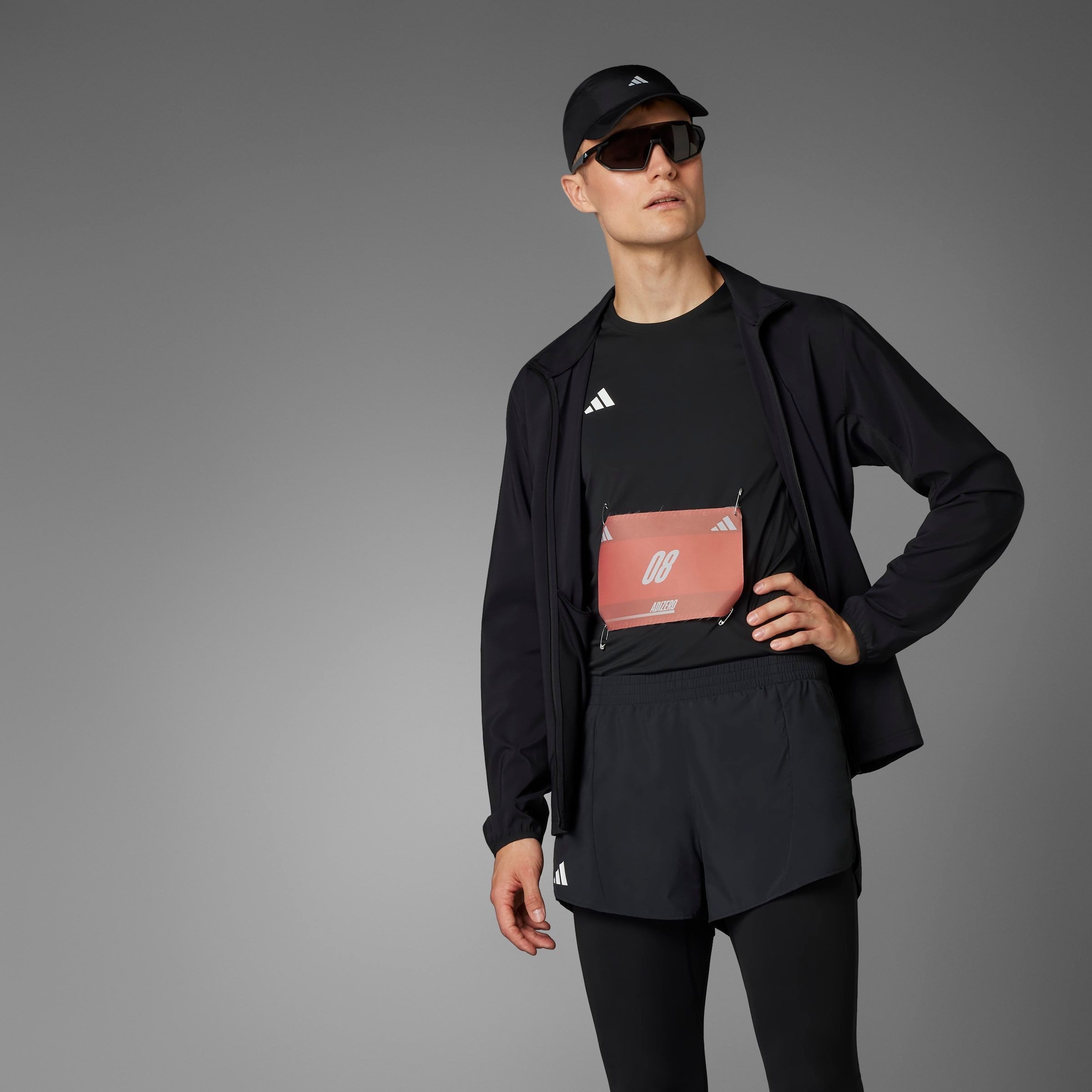 adidas Performance Runningshort ADIZERO E SHORT (1-delig)