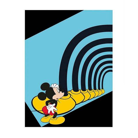 Komar XXL poster Mickey Mouse Foot Tunnel
