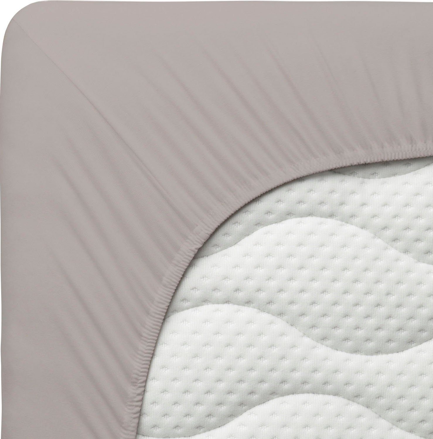 Schlafgut Hoeslaken Premium Zero Waste verpakking, PREMIUM kwaliteit (1 stuk)