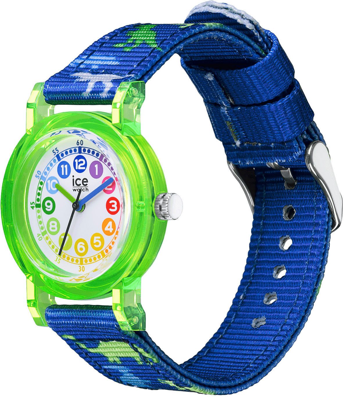 ice-watch Kwartshorloge ICE learning - Boy - Extra Small - 3H Armbandhorloge, kinderen, leershorloge, jongens, schoolbegin, cadeau-idee, dinosaurus