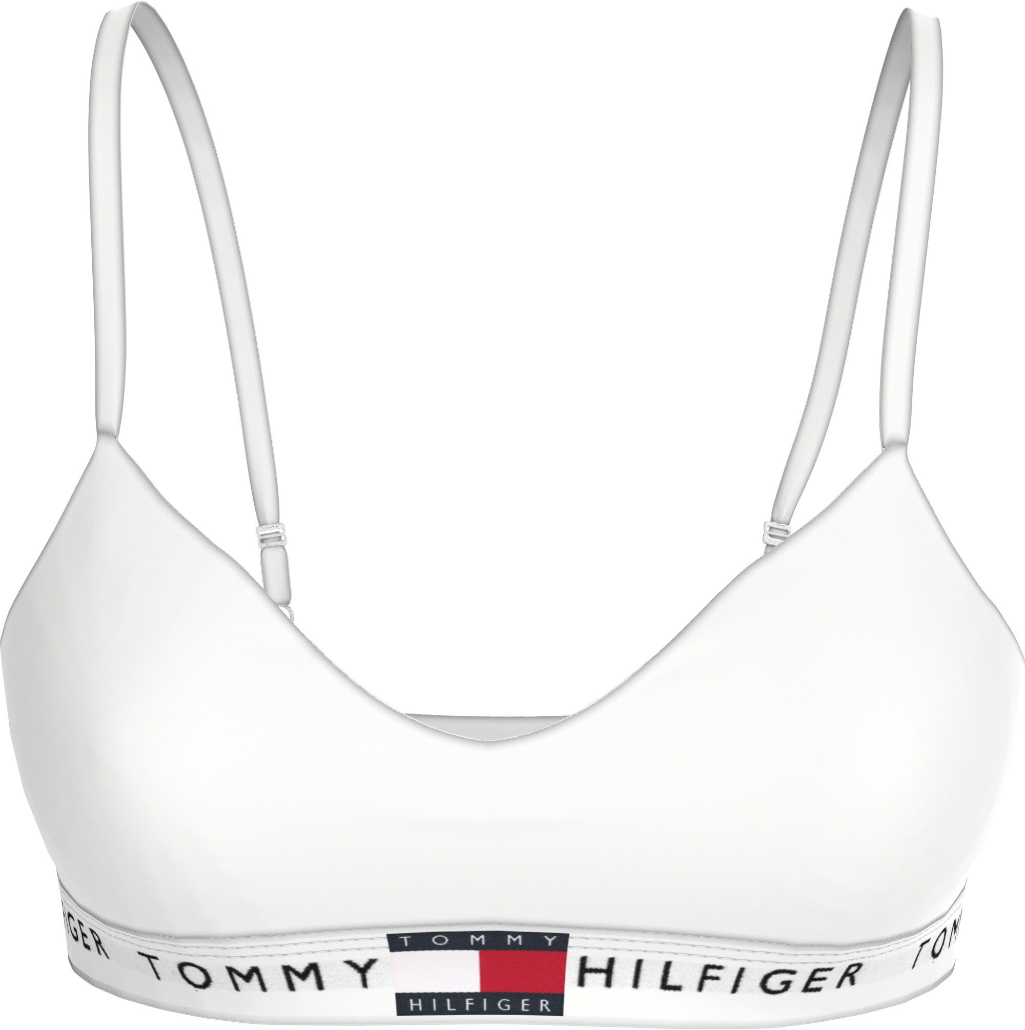 Tommy Hilfiger Underwear Bralette-bh BRALETTE LIFT met contrasterende details, met logo-tekst