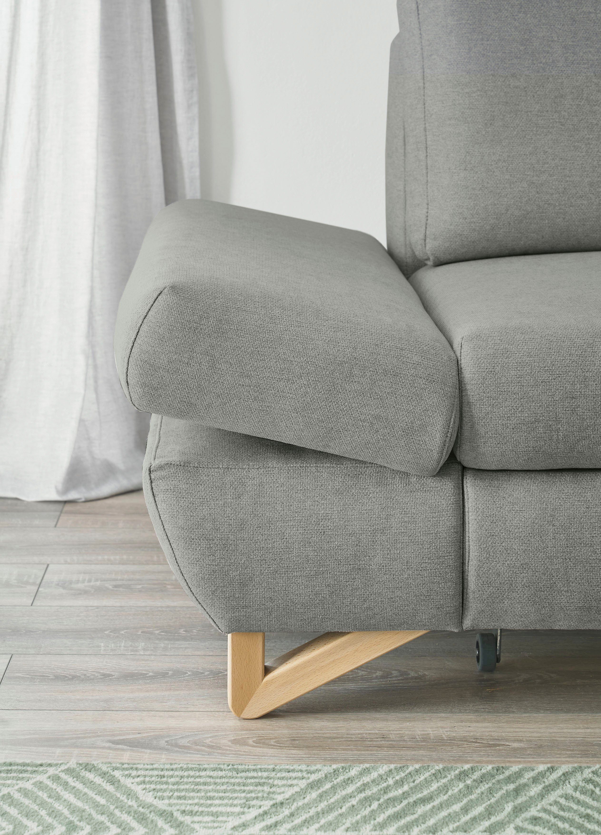INOSIGN Slaapbank City/Giron comfortabele slaapbank (ligoppervlak 245 x 138 cm) en bedlade