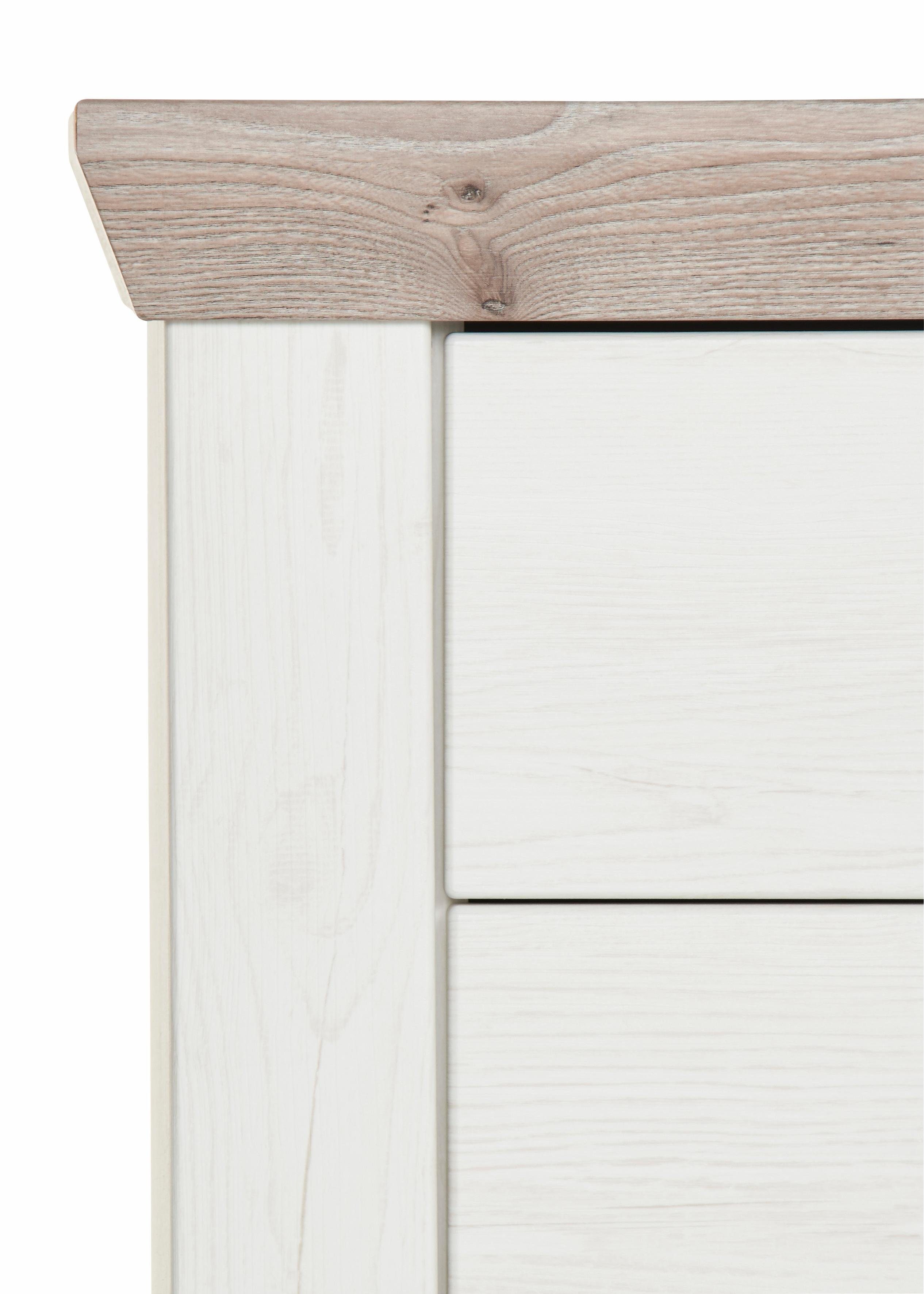 set one by Musterring Dressoir York Type 51, met veel opbergruimte, handvat zilverkleur, B 184 x H 79 cm