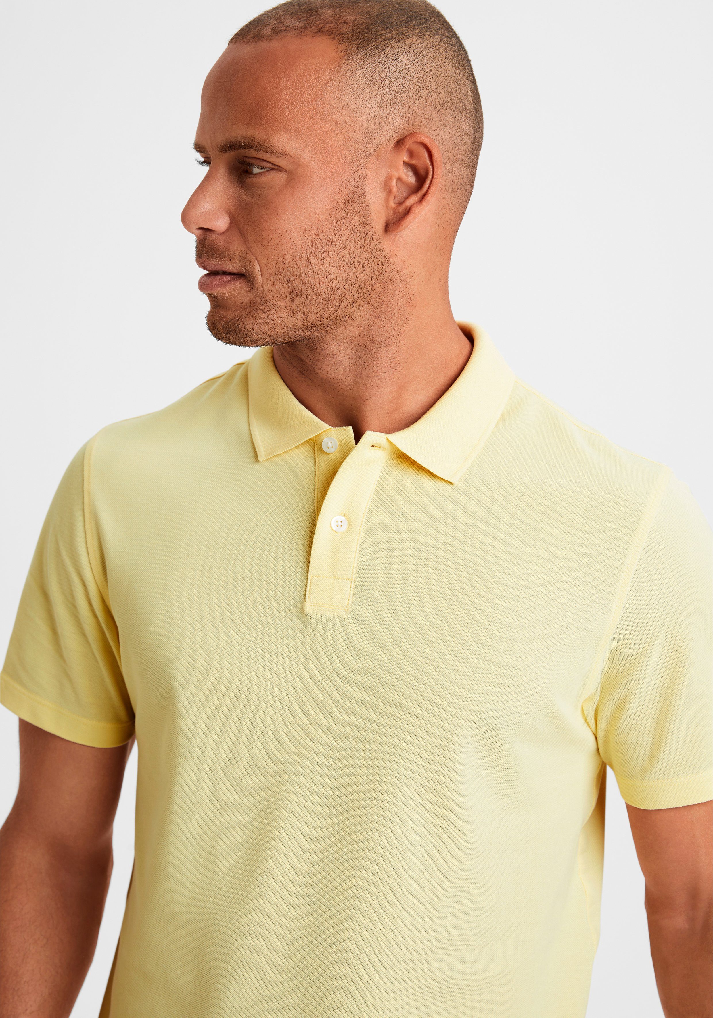 Beachtime Poloshirt Korte mouw, shirt met polokraag, katoen piqué
