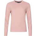 superdry t-shirt top met lange mouwen en opgestikt vintage-logo roze