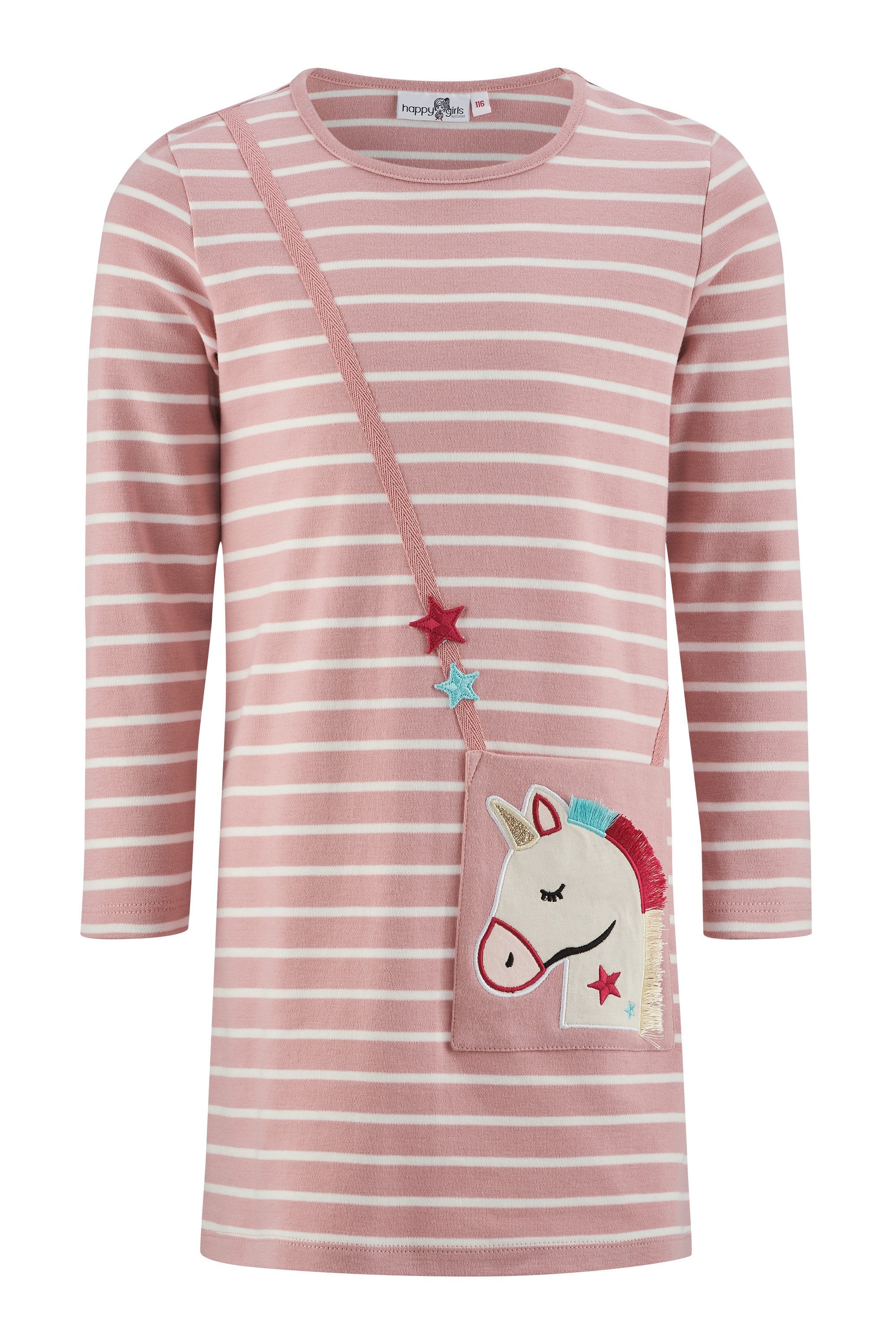 happy girls Jerseyjurk meisjes jersey jurken maat 98 roze