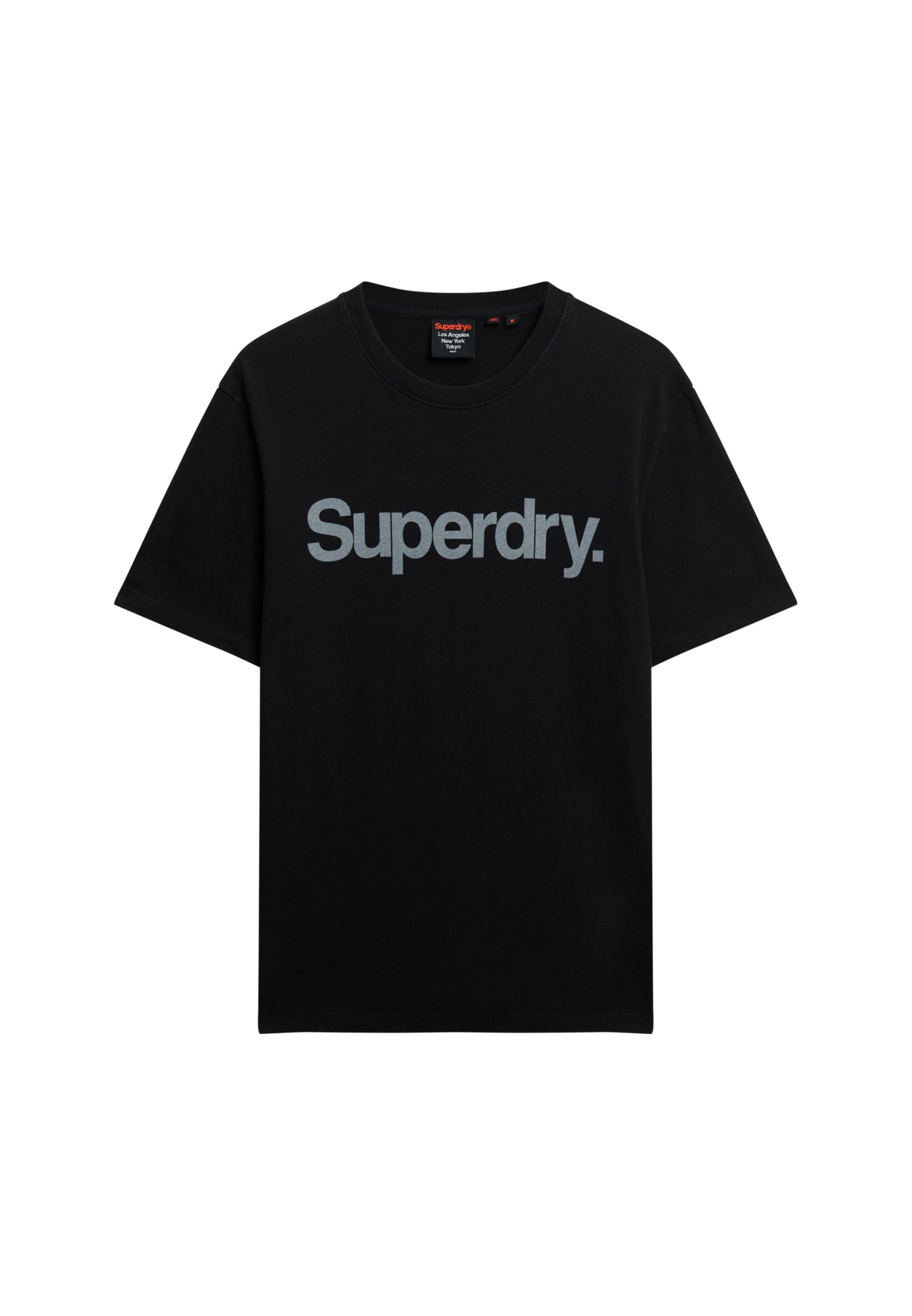 Superdry Shirt met ronde hals CORE LOGO CITY T SHIRT