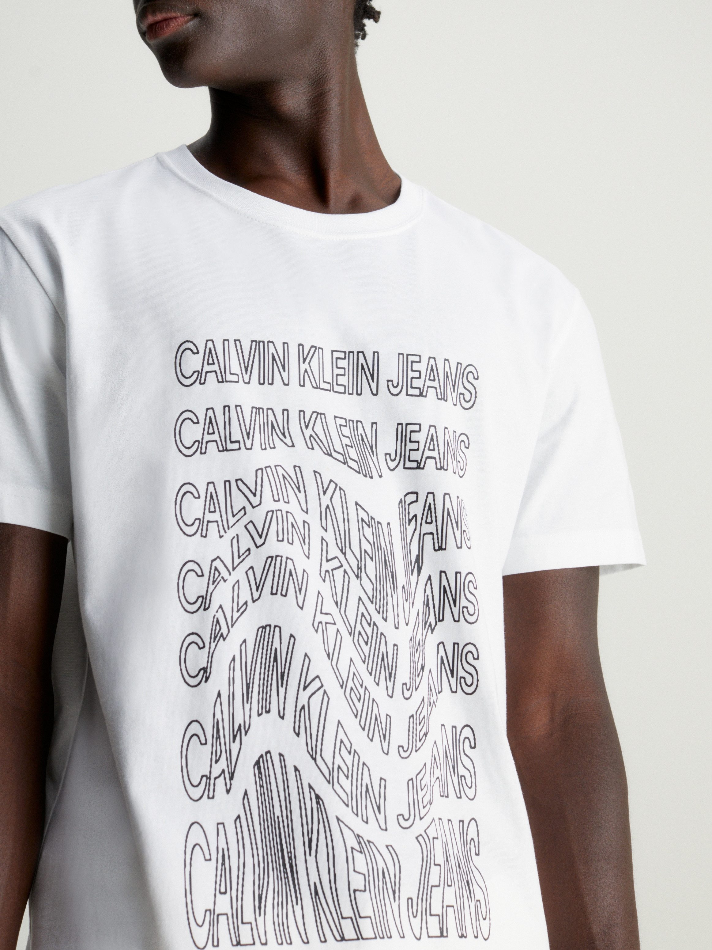 Calvin Klein T-shirt INSTITUTIONAL WARP TEE