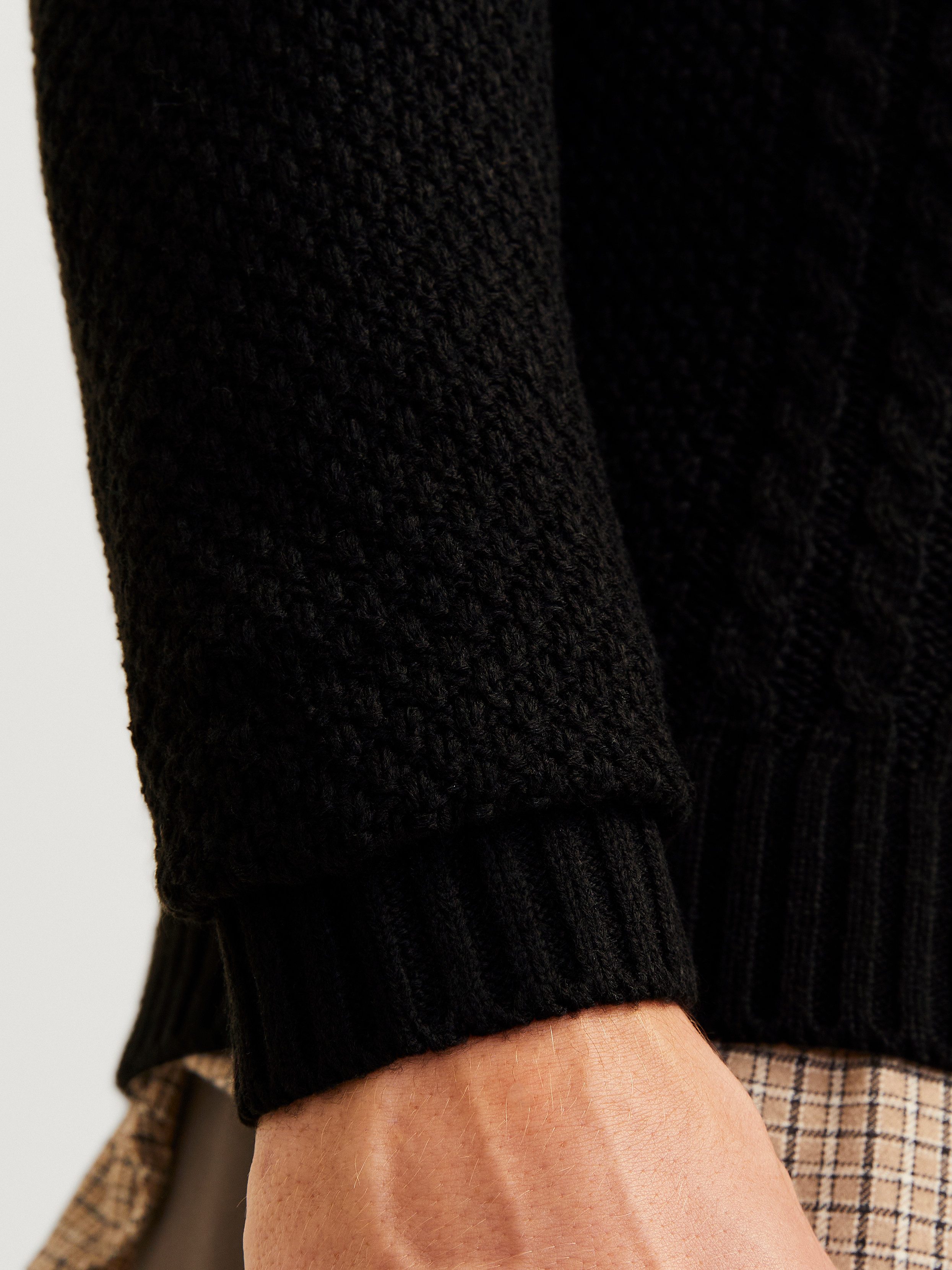 Jack & Jones Schipperstrui JJCRAIG KNIT HALF ZIP