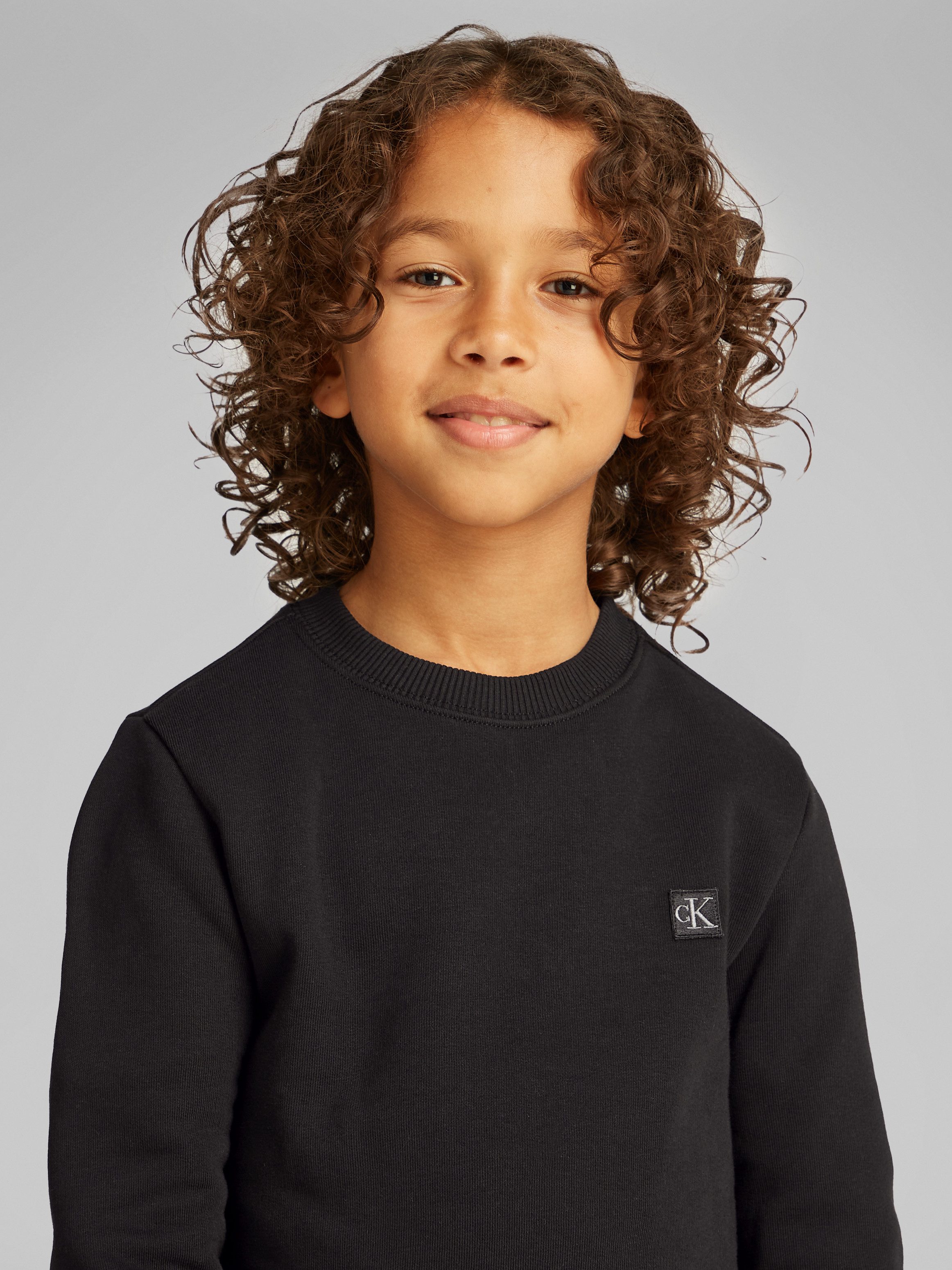 Calvin Klein Sweatshirt MONOGRAM MINI BADGE CREWNECK