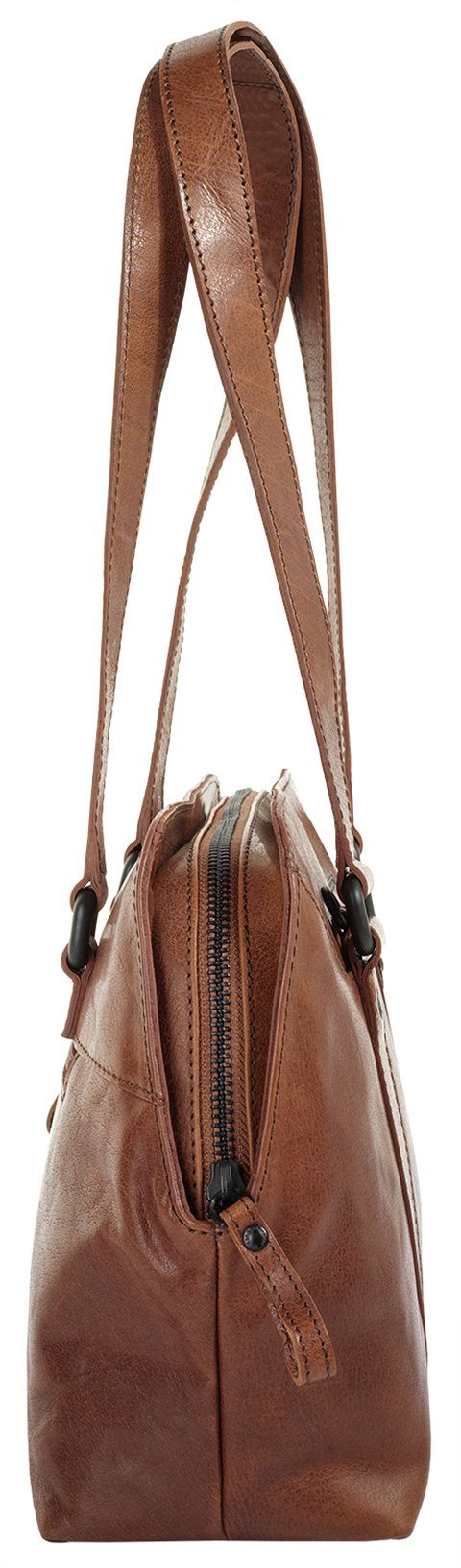 Spikes & Sparrow Tas echt leder