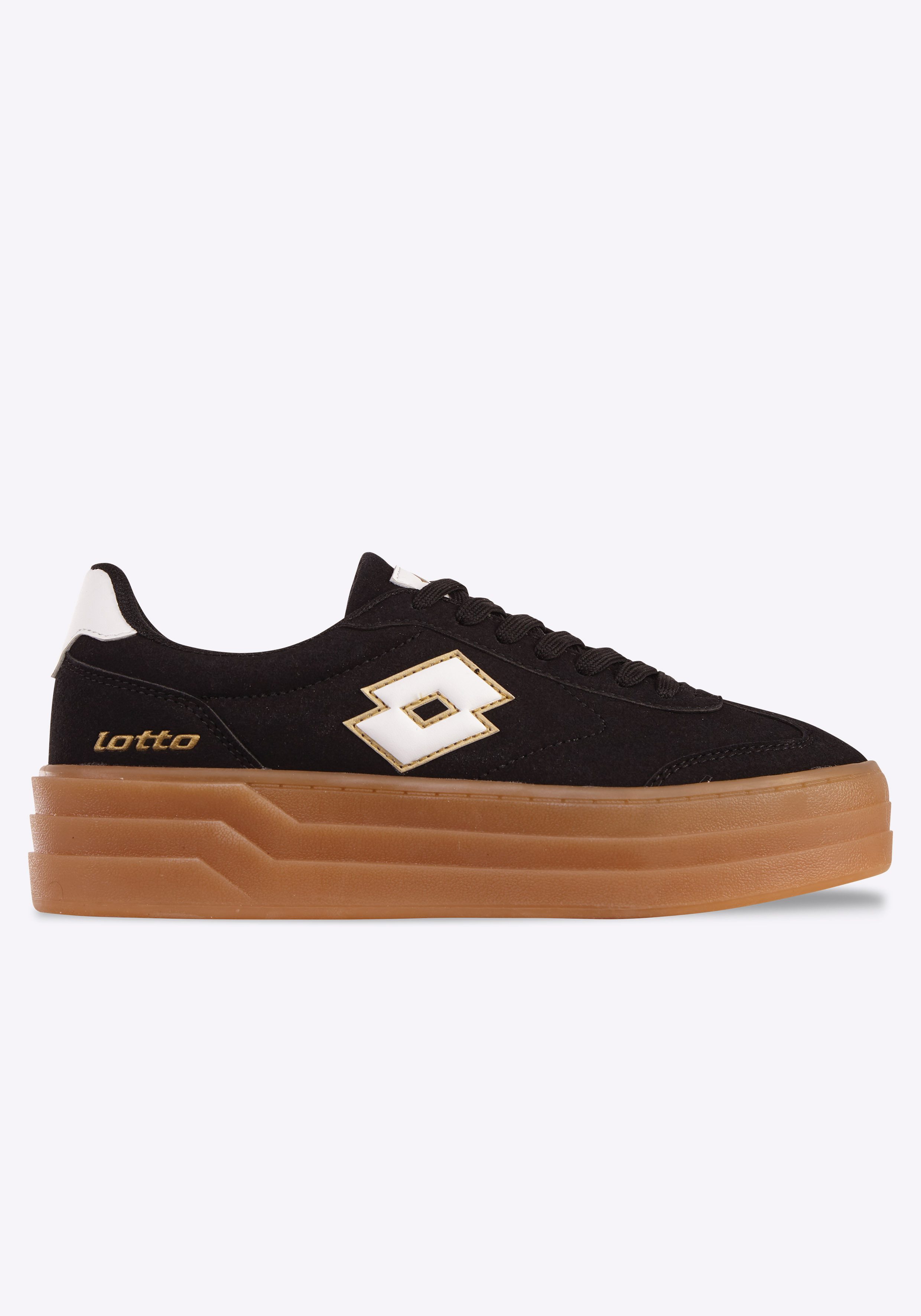 lotto Plateausneakers - met gepolsterde schachtkant