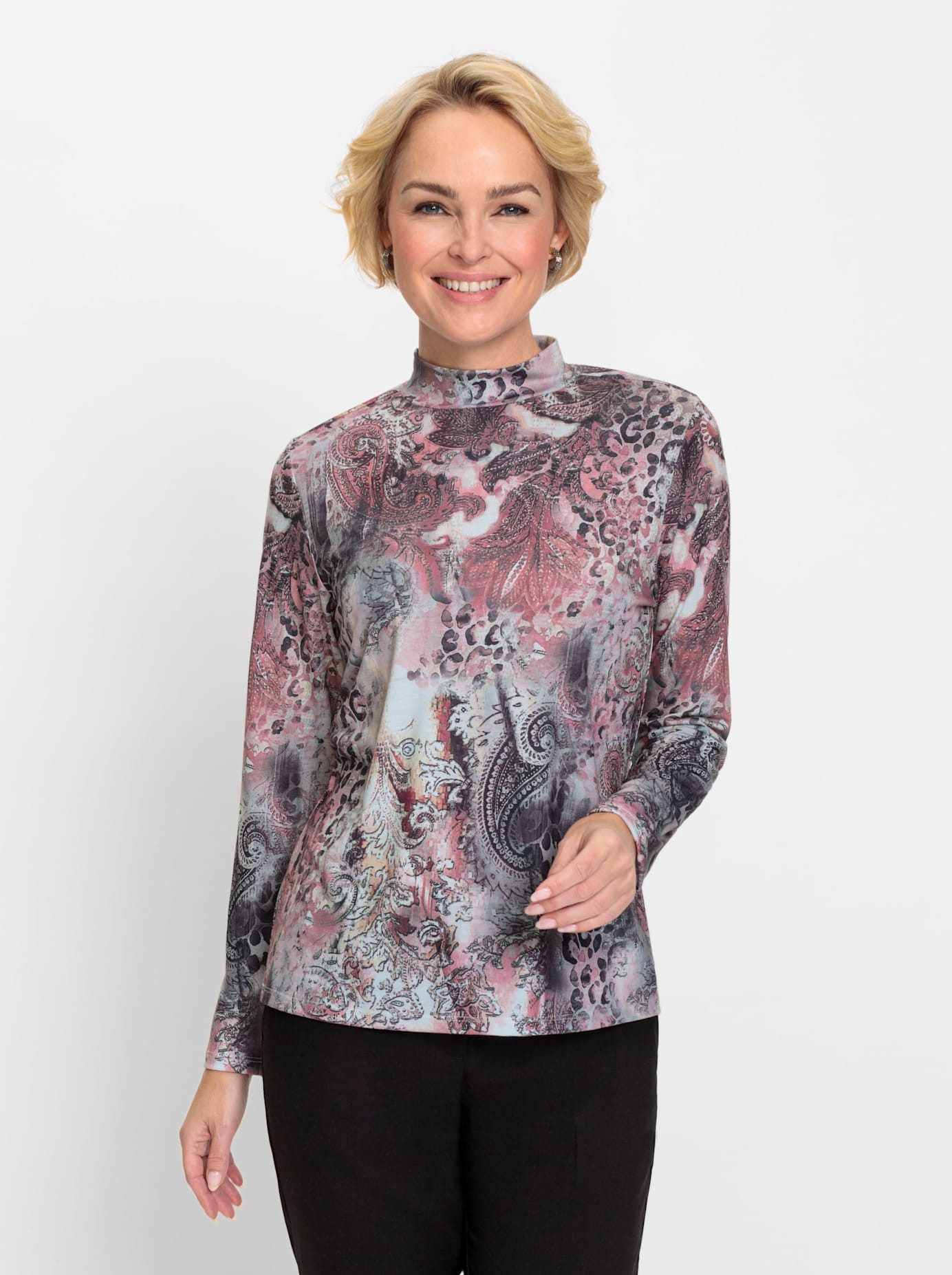 Classic Shirt met lange mouwen Shirt (1-delig)