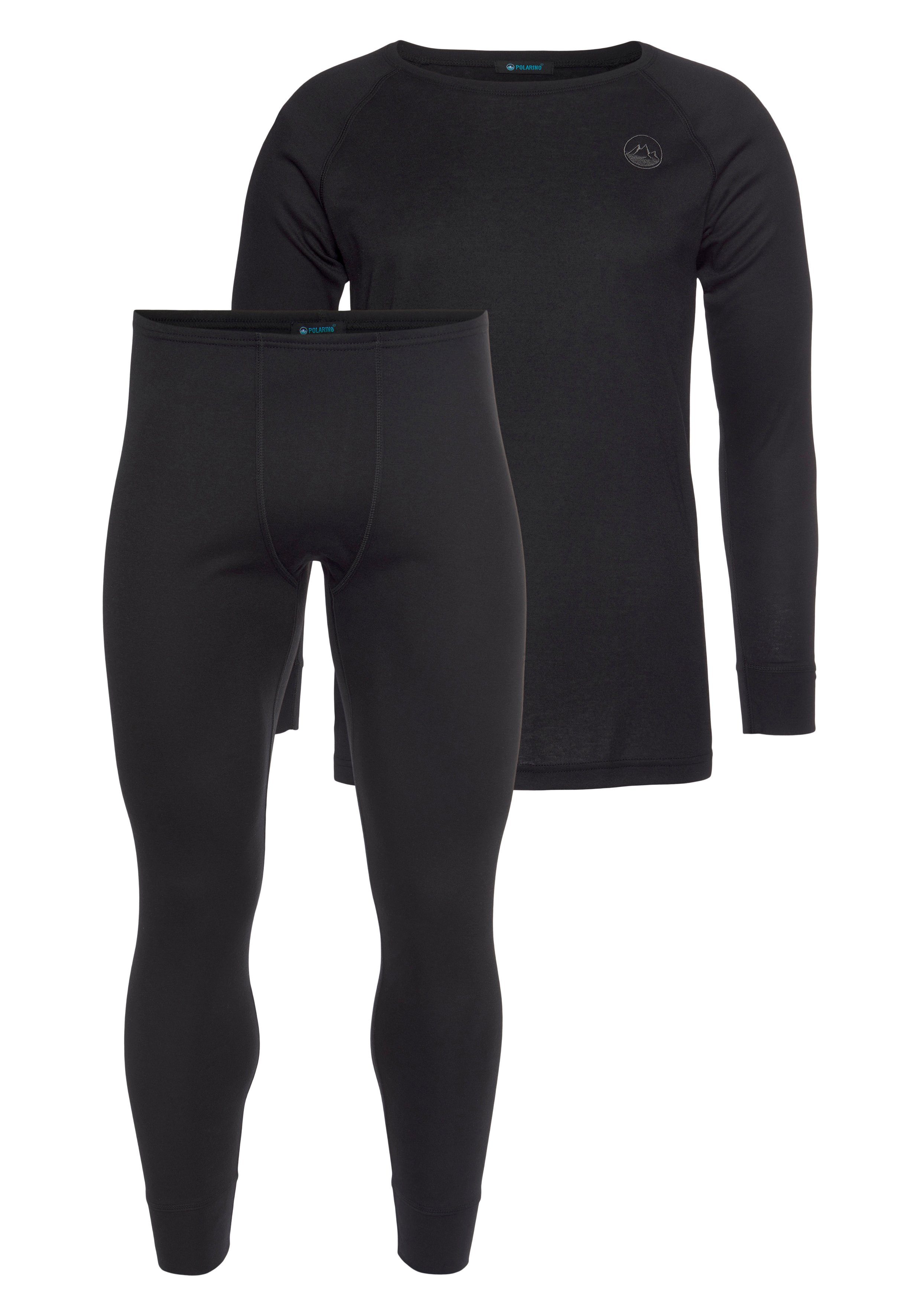 Polarino Thermo-onderhemd "skikleding-set", ski-ondergoed (set, Met thermo-onderbroek)