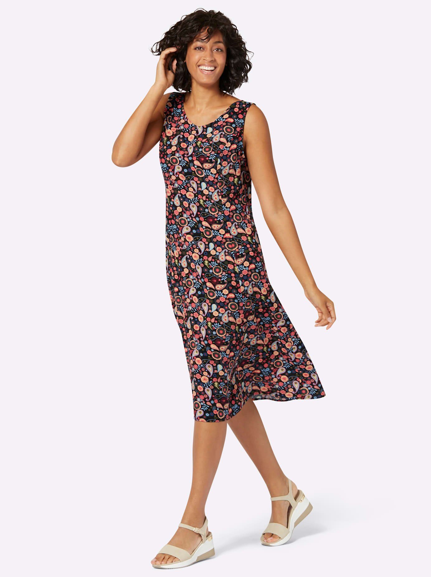 Classic Basics Gedessineerde jurk