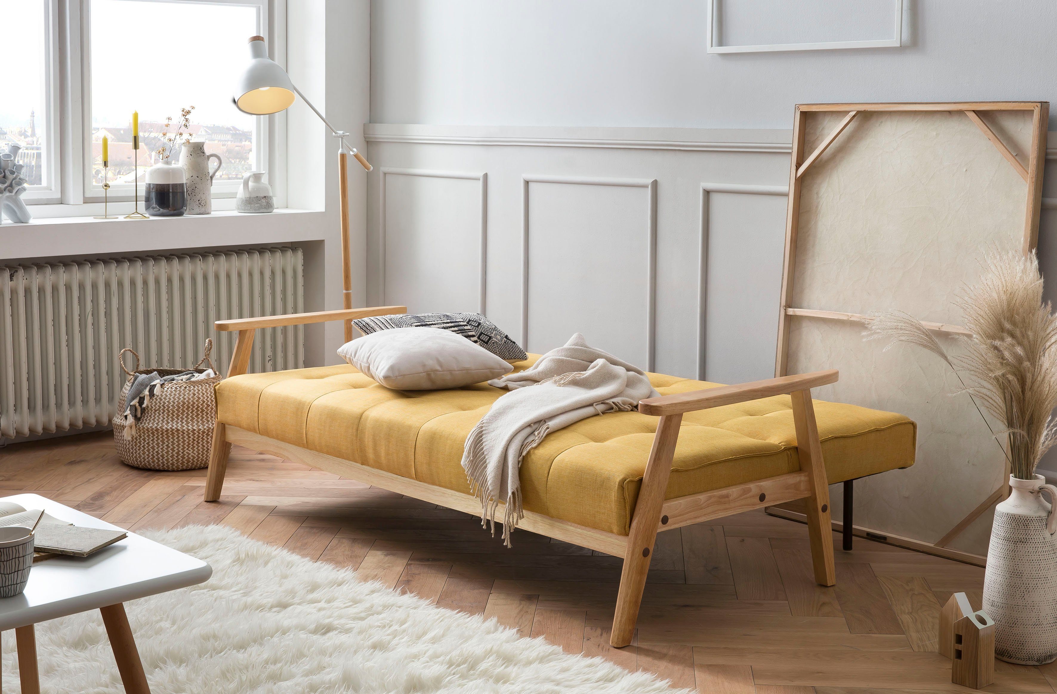 SalesFever Slaapbank Skagen, Sofa, 3-Sitzer Met 60° relax- en slaapfunctie