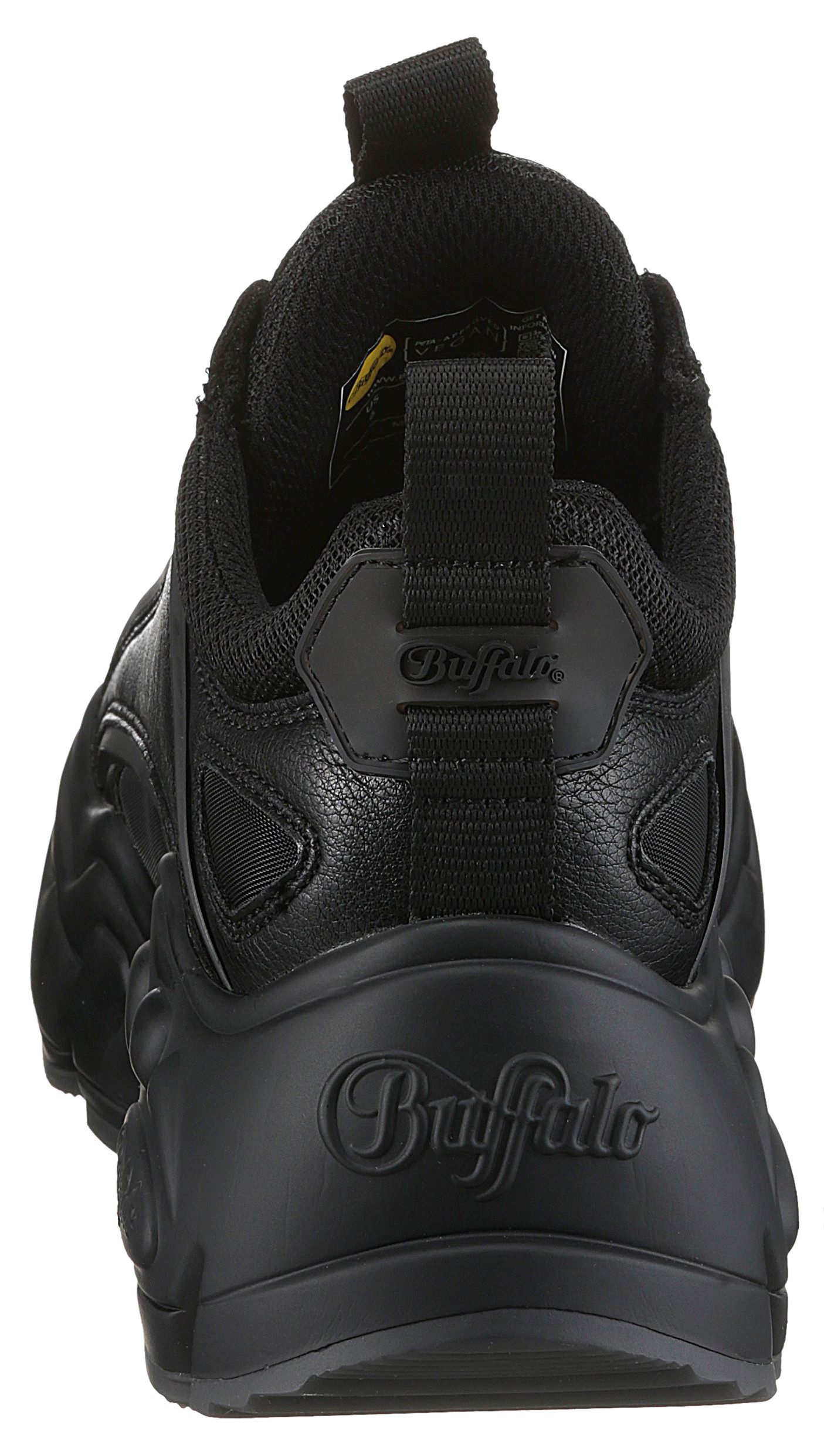 Buffalo Sneakers BINARY in monochrome uitstraling, vrijetijdsschoen, lage schoen, veterschoen