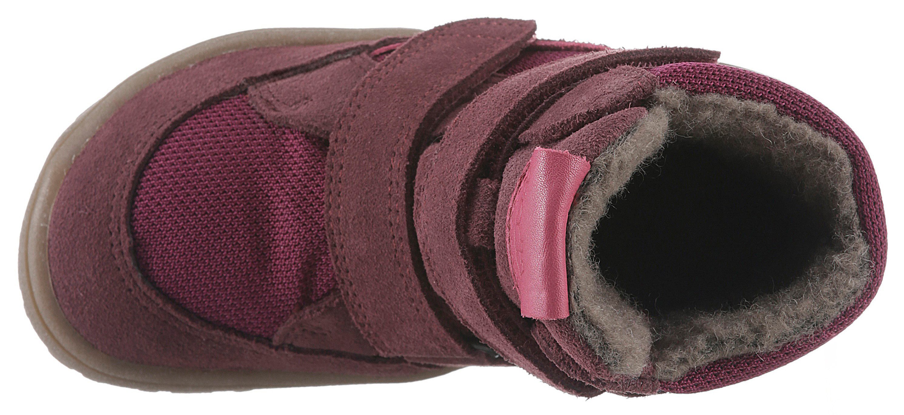 froddo® Barefootschoenen BAREFOOT TEX WINTER , winterlaarzen, klittenbandlaarzen met knuffelige wolvoering