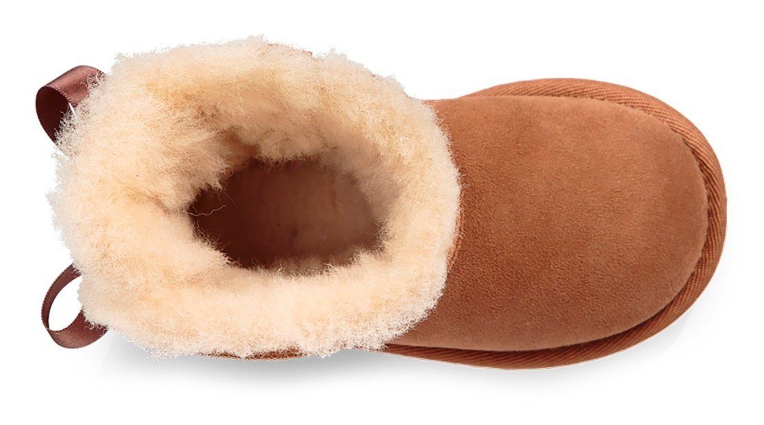 UGG Winterlaarzen T MINI BAILEY BOW II met een warme voering